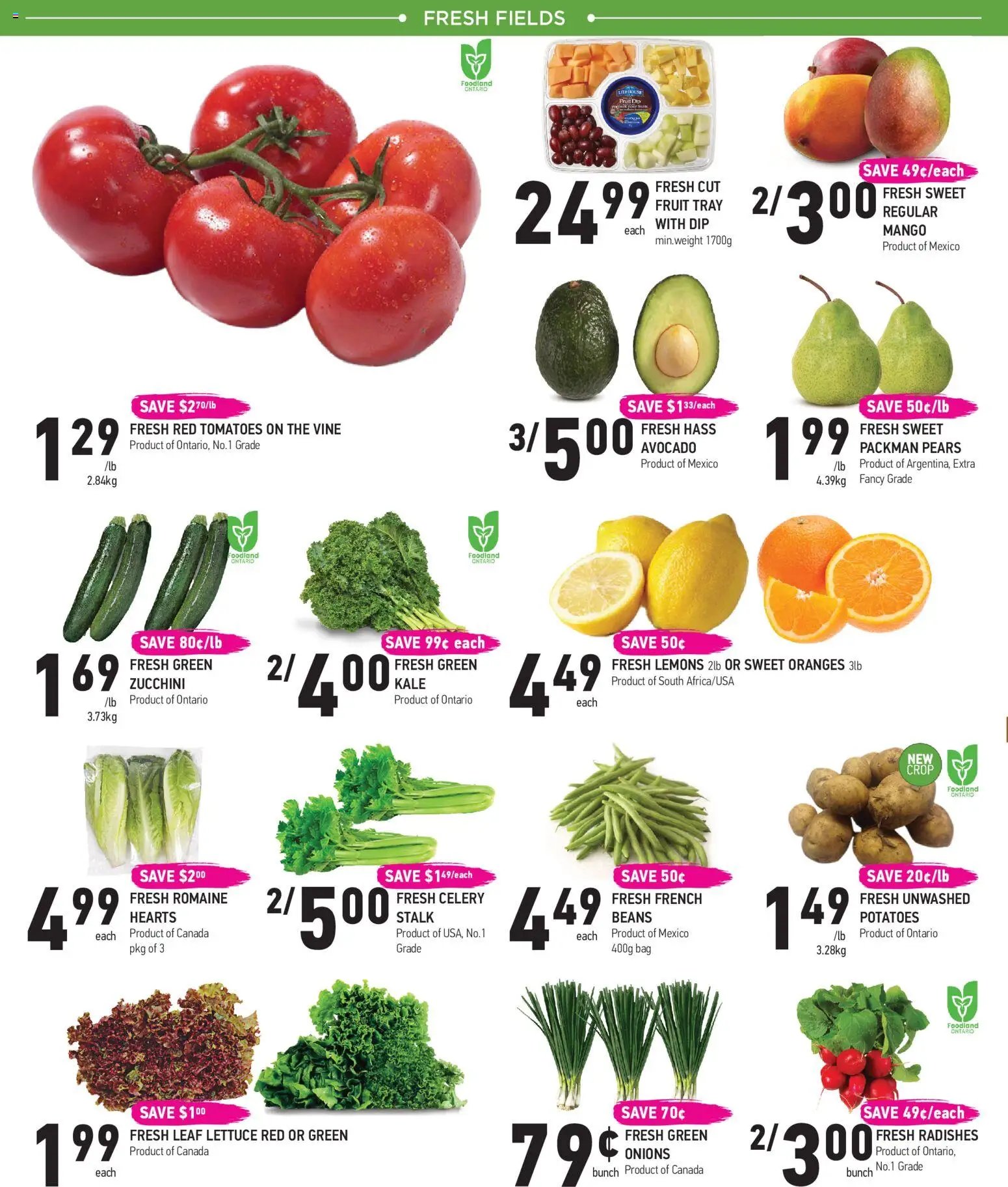 Coppas Fresh Market weekly flyer / circulaire