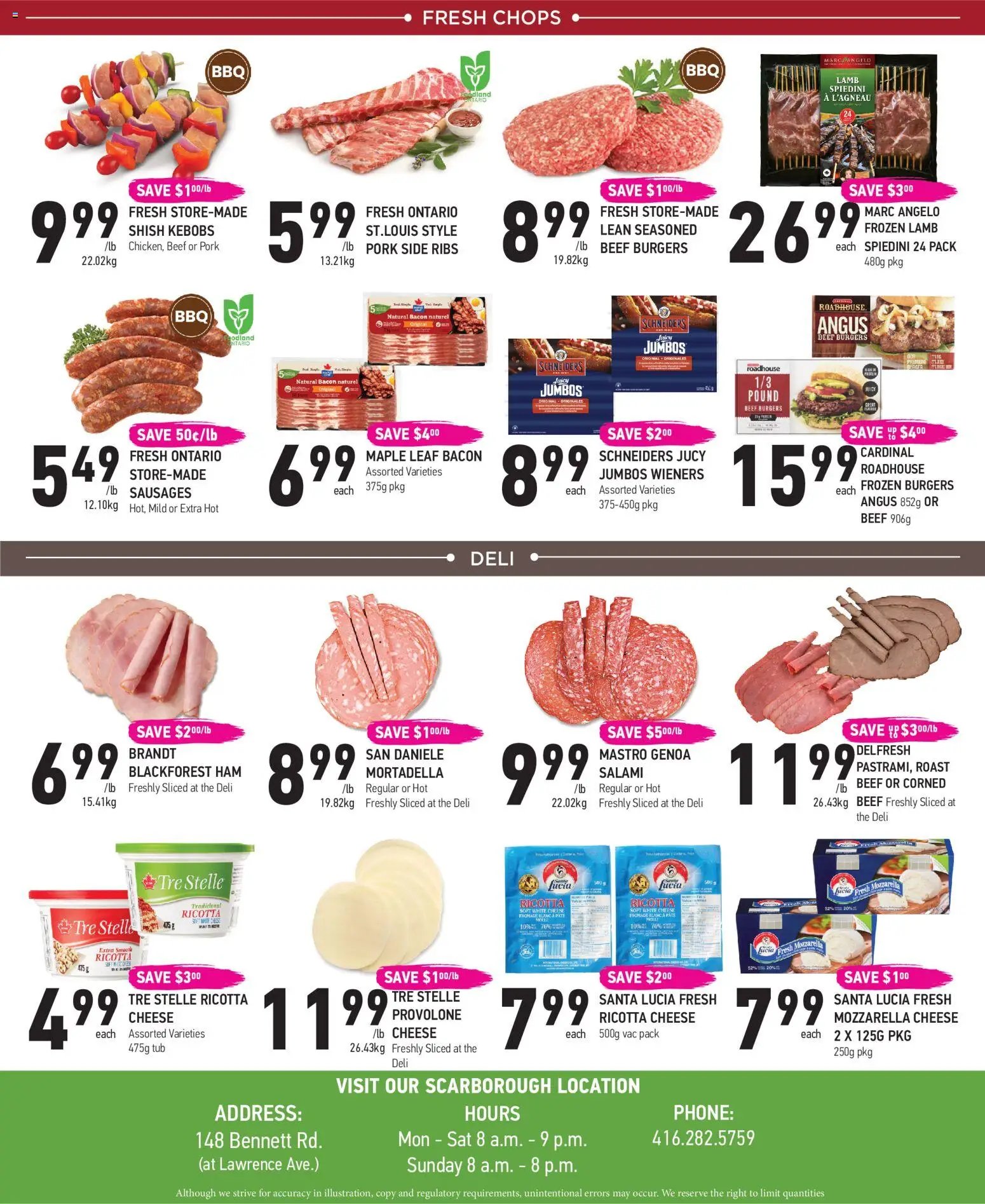 Coppas Fresh Market weekly flyer / circulaire