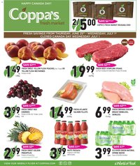 Coppas Fresh Market weekly flyer / circulaire