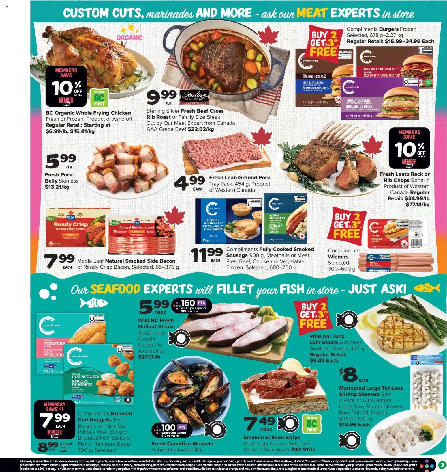 Thrifty Foods weekly flyer / circulaire