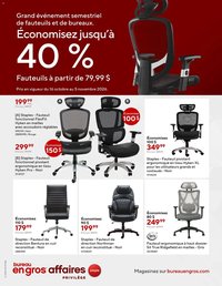 Staples circulaire - Entreprises