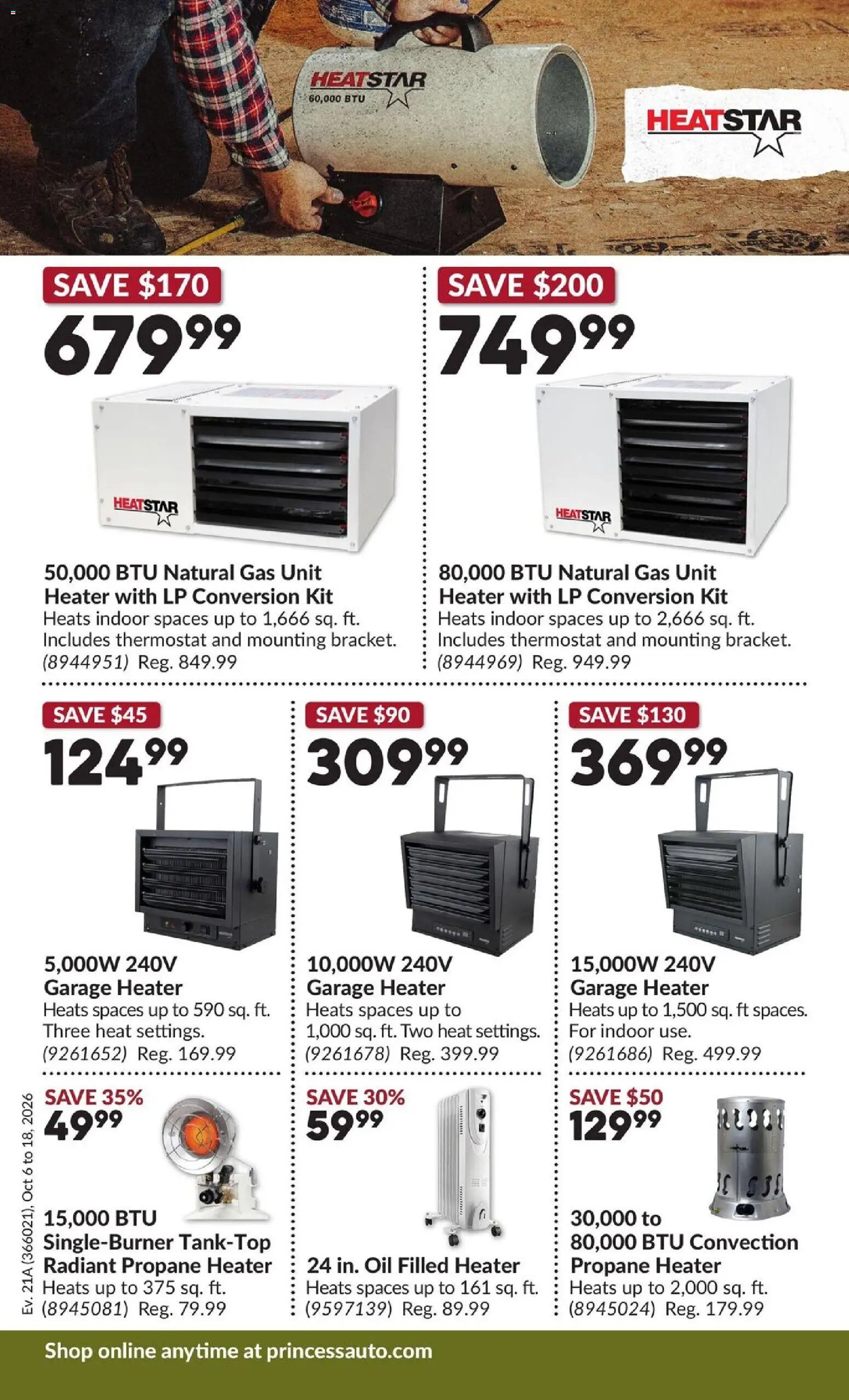 Princess Auto flyer - 2 Week Sale!