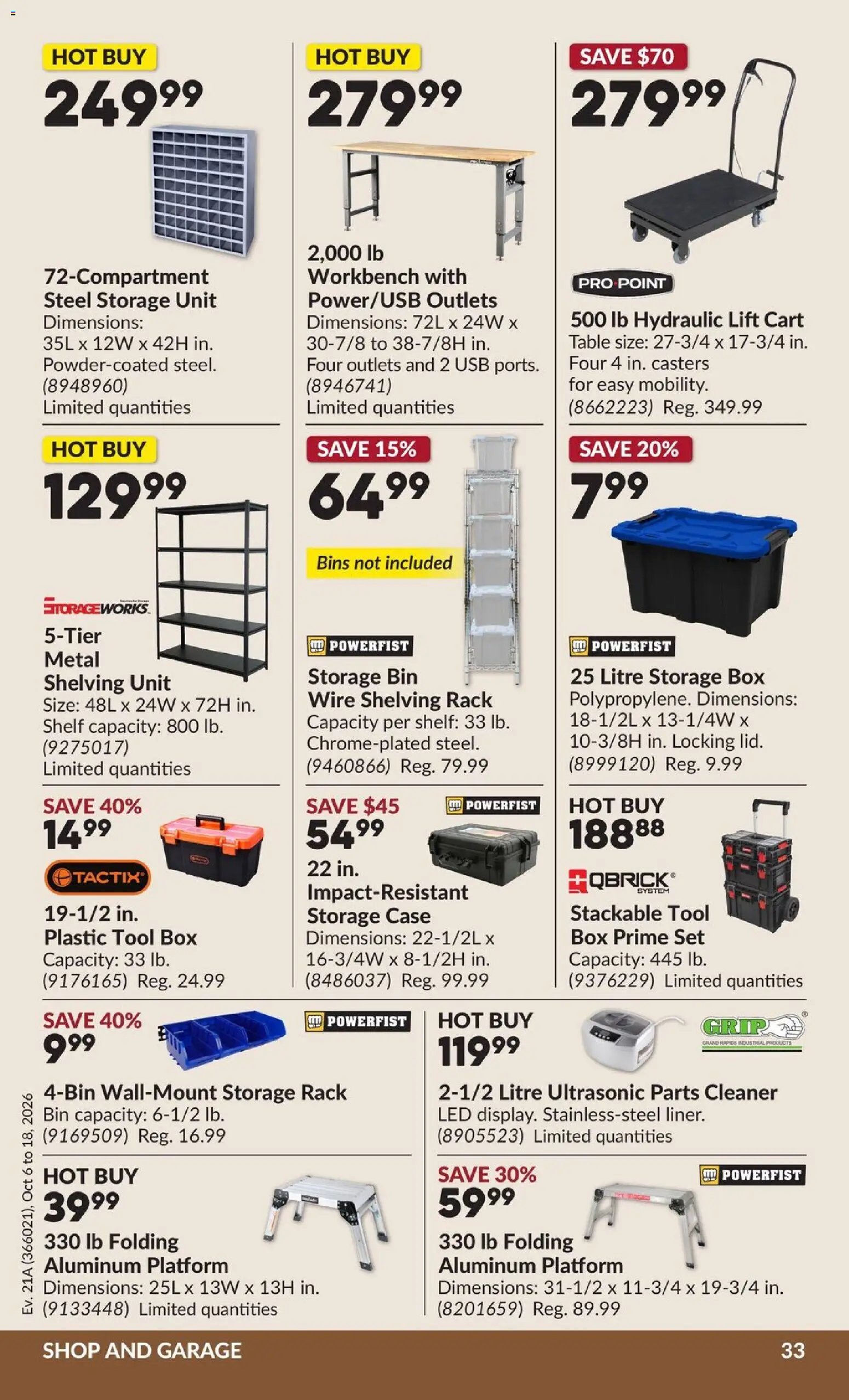 Princess Auto flyer - 2 Week Sale!