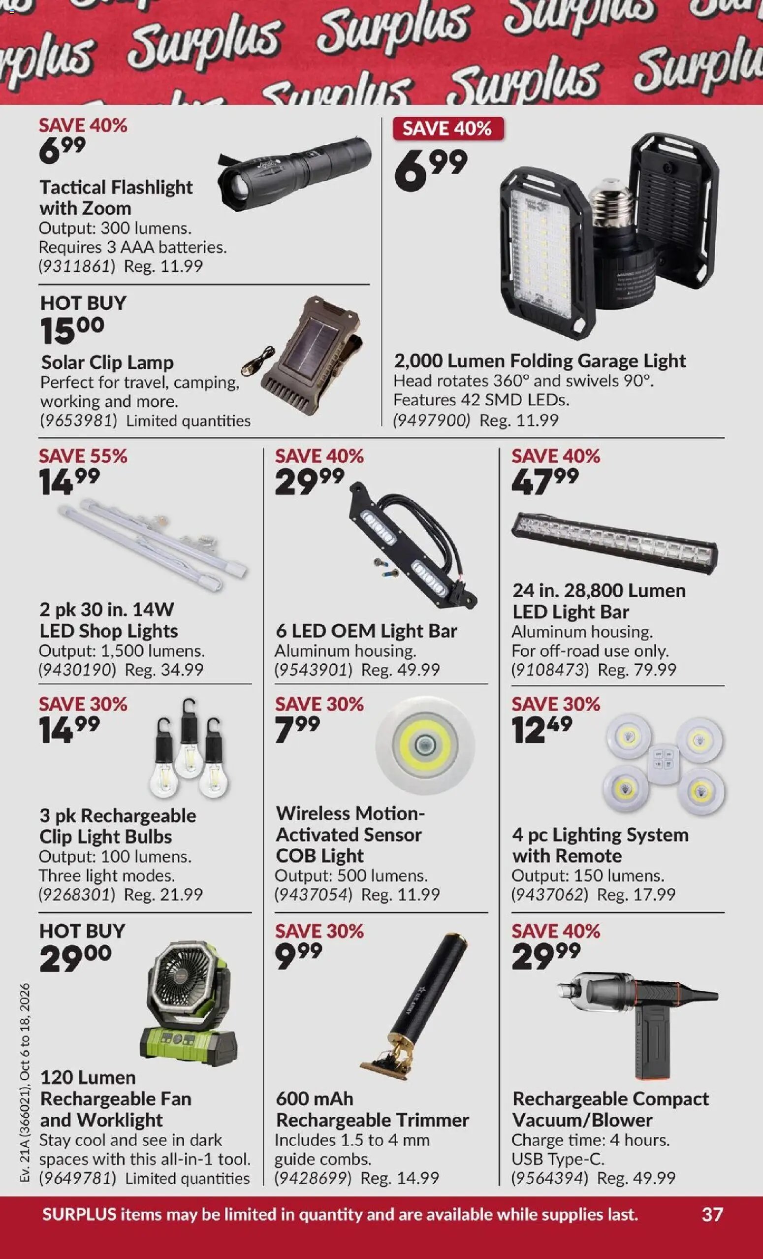 Princess Auto flyer - 2 Week Sale!