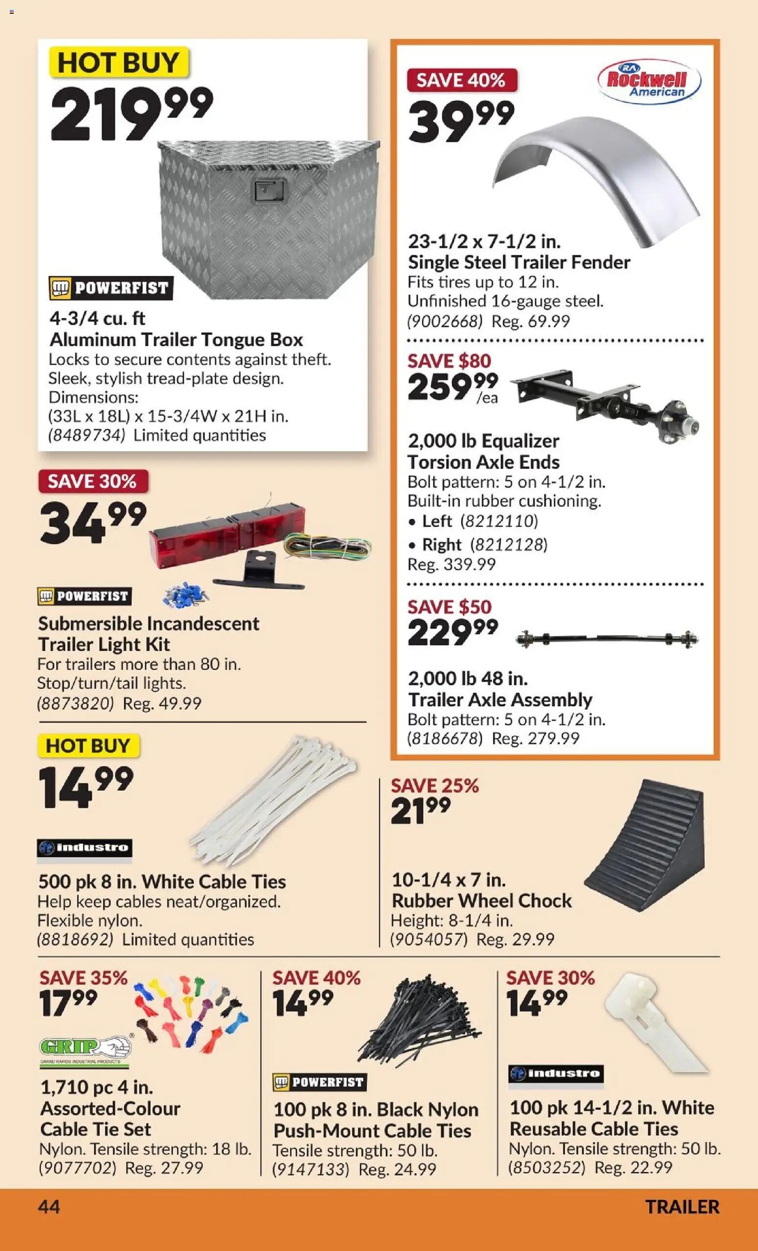 Princess Auto flyer - 2 Week Sale!