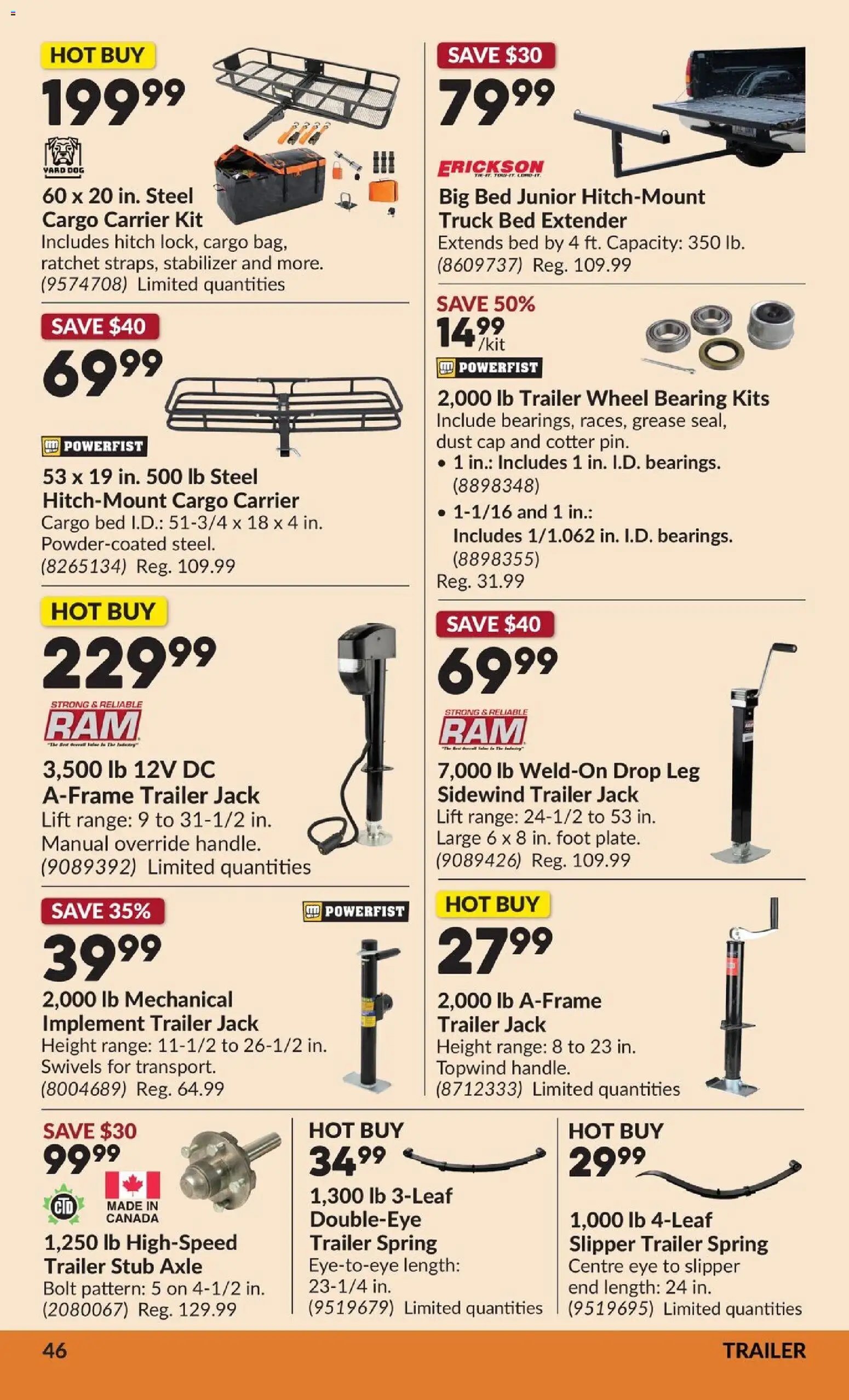 Princess Auto flyer - 2 Week Sale!