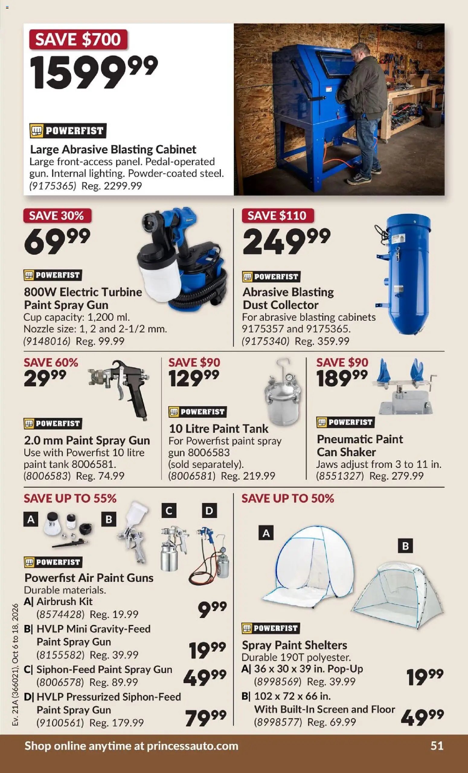 Princess Auto flyer - 2 Week Sale!