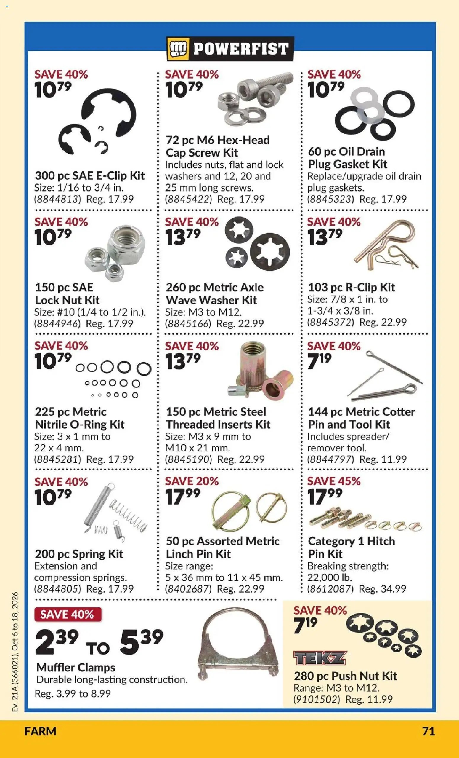 Princess Auto flyer - 2 Week Sale!