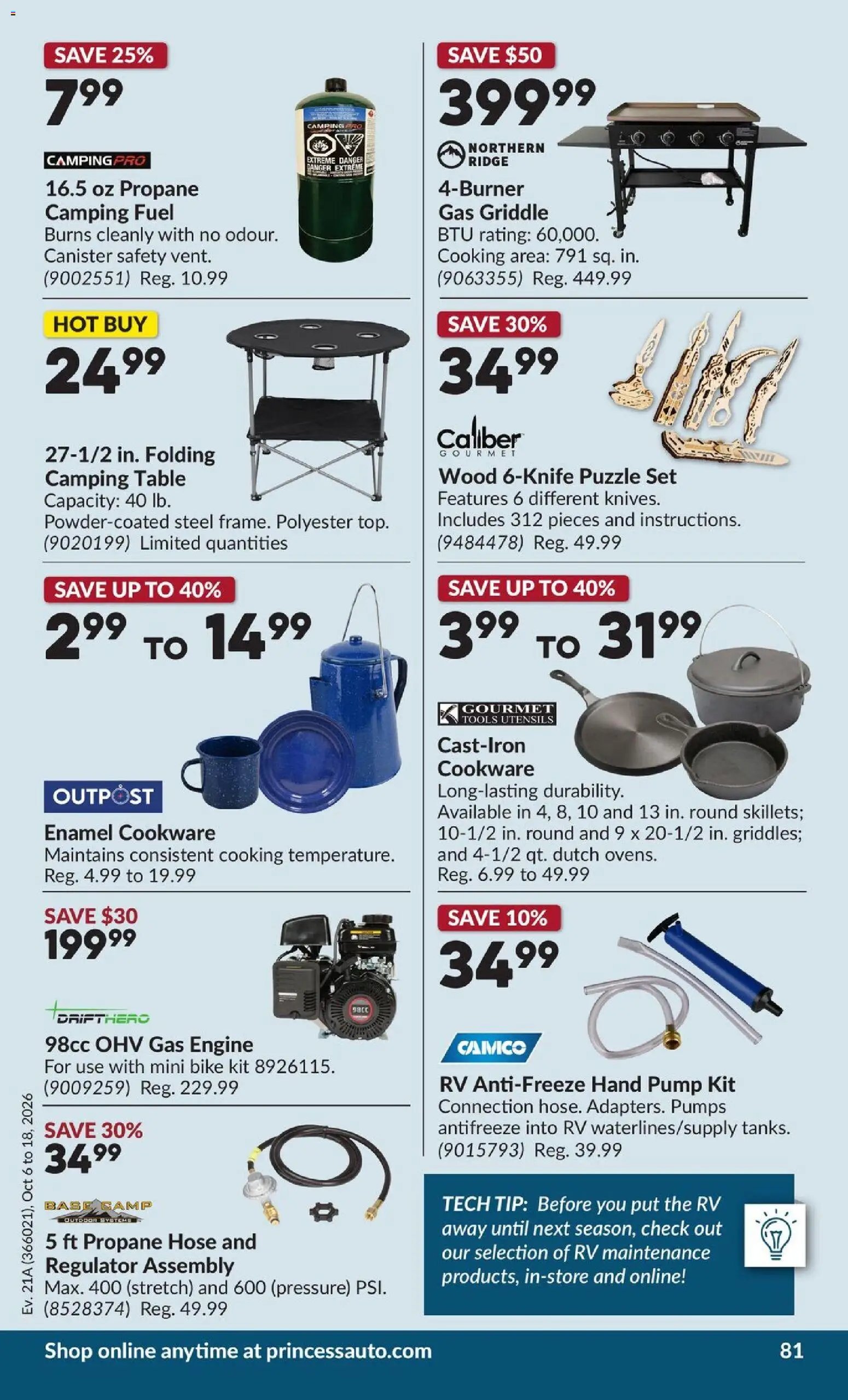 Princess Auto flyer - 2 Week Sale!