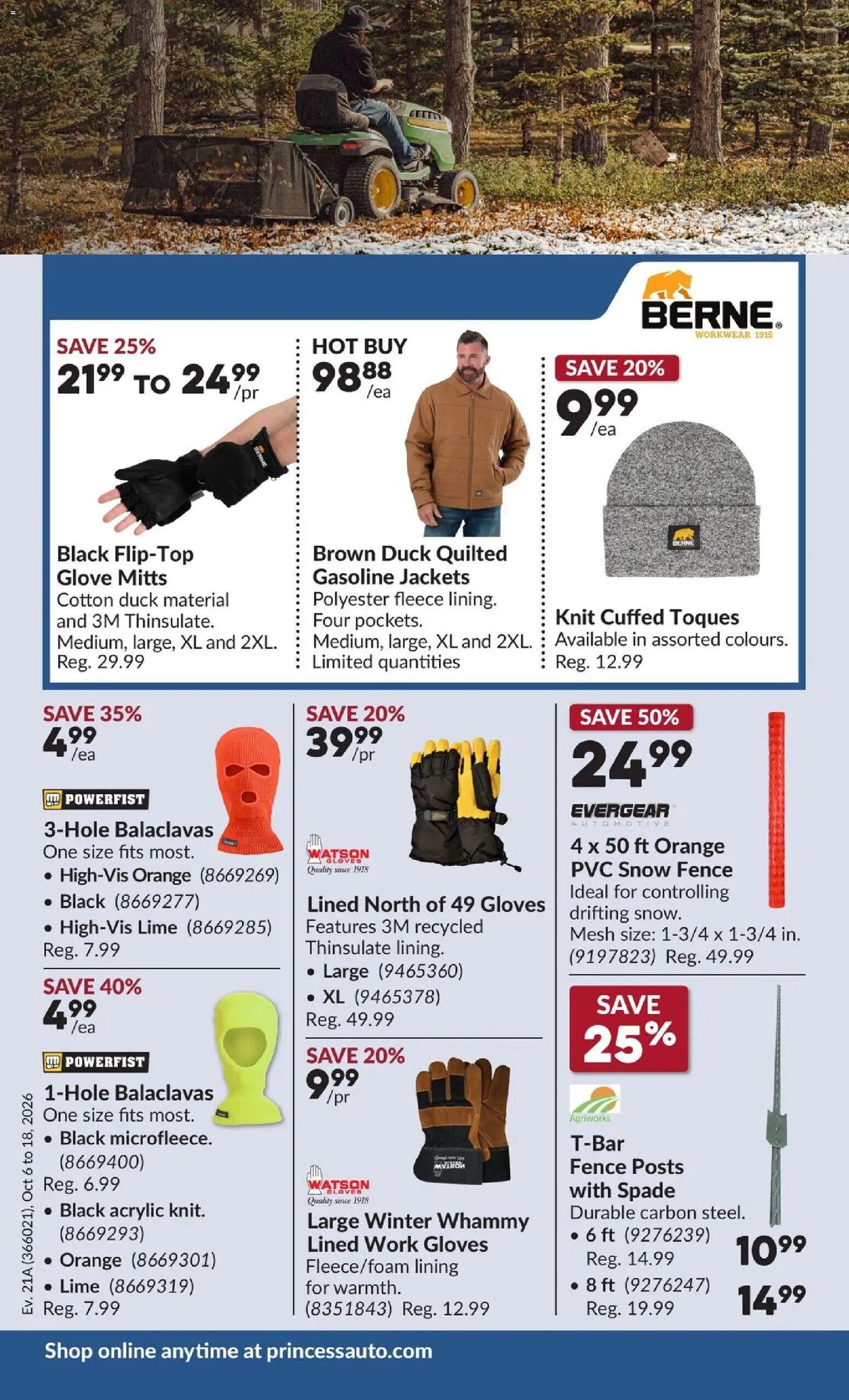 Princess Auto flyer - 2 Week Sale!