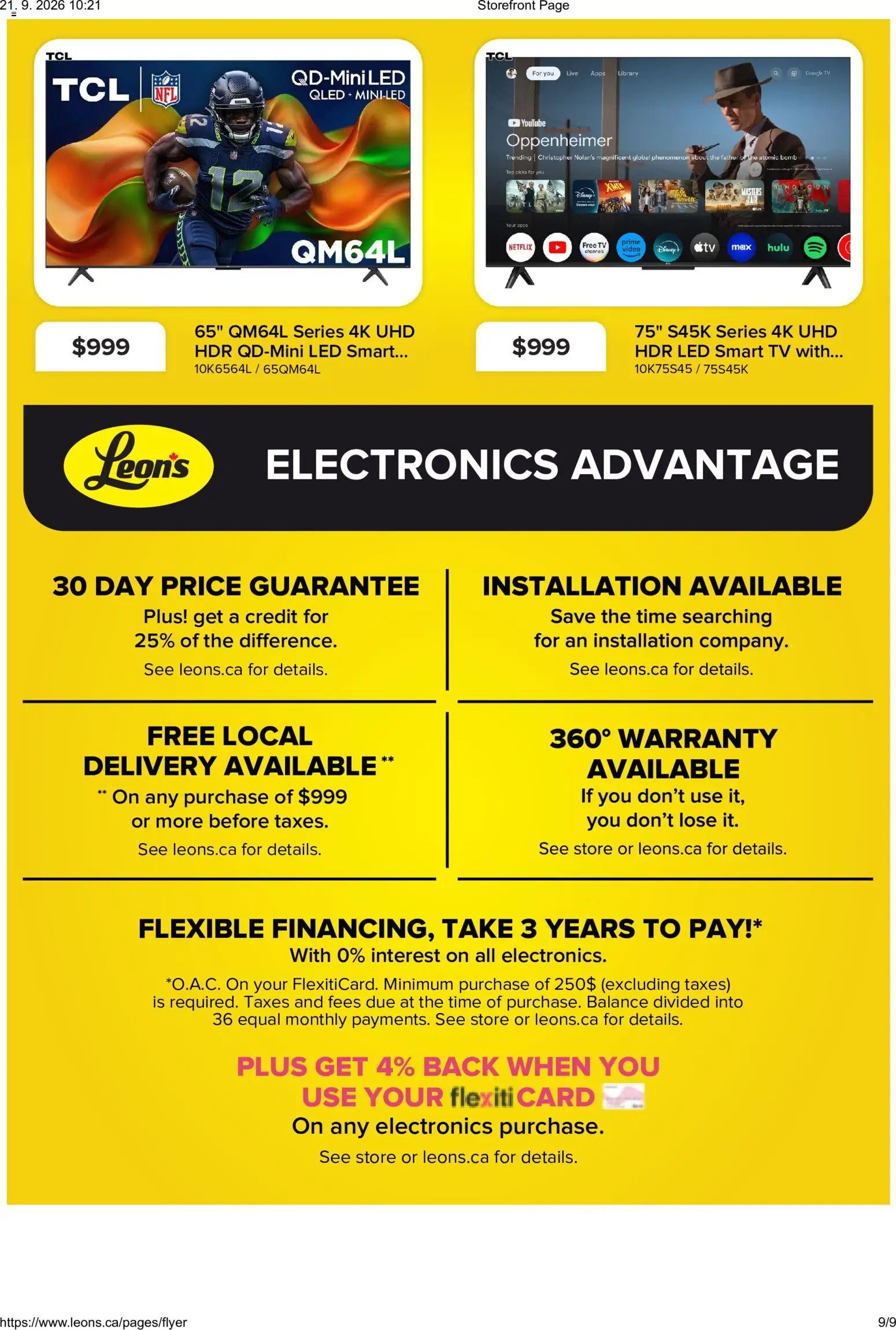 Leon's flyer - BBFL Electronics