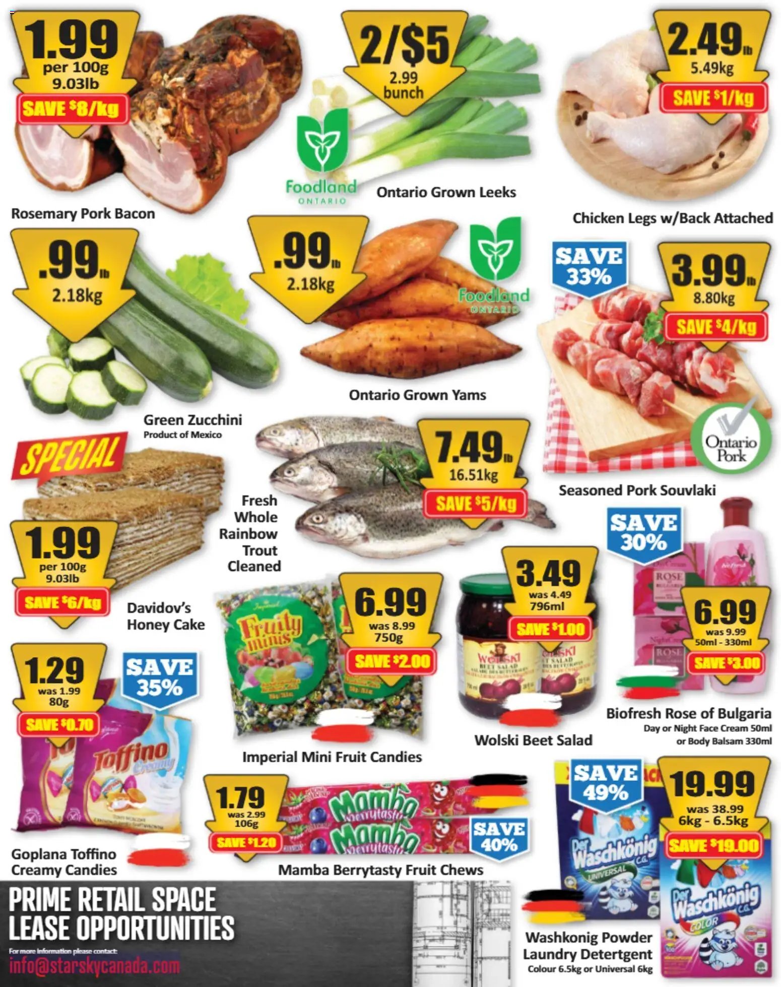 Starsky weekly flyer / circulaire