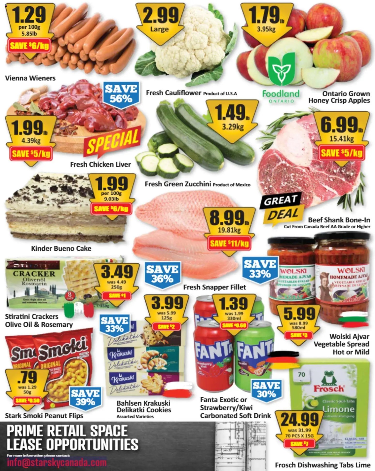 Starsky weekly flyer / circulaire