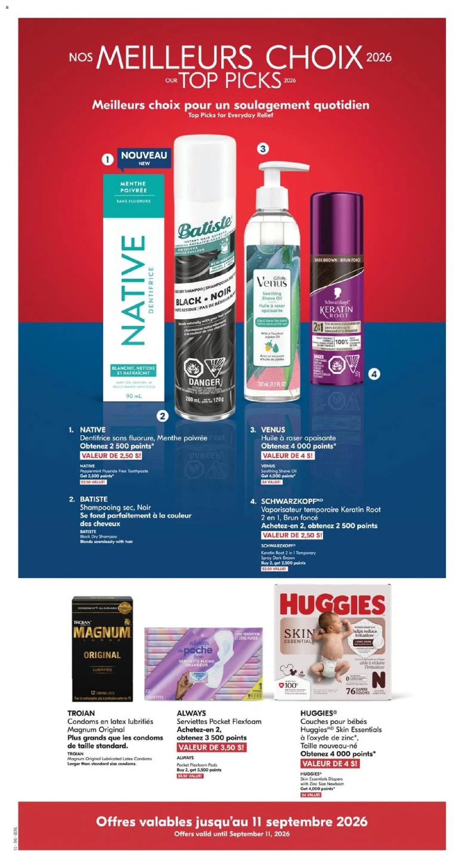 Pharmaprix weekly flyer / circulaire