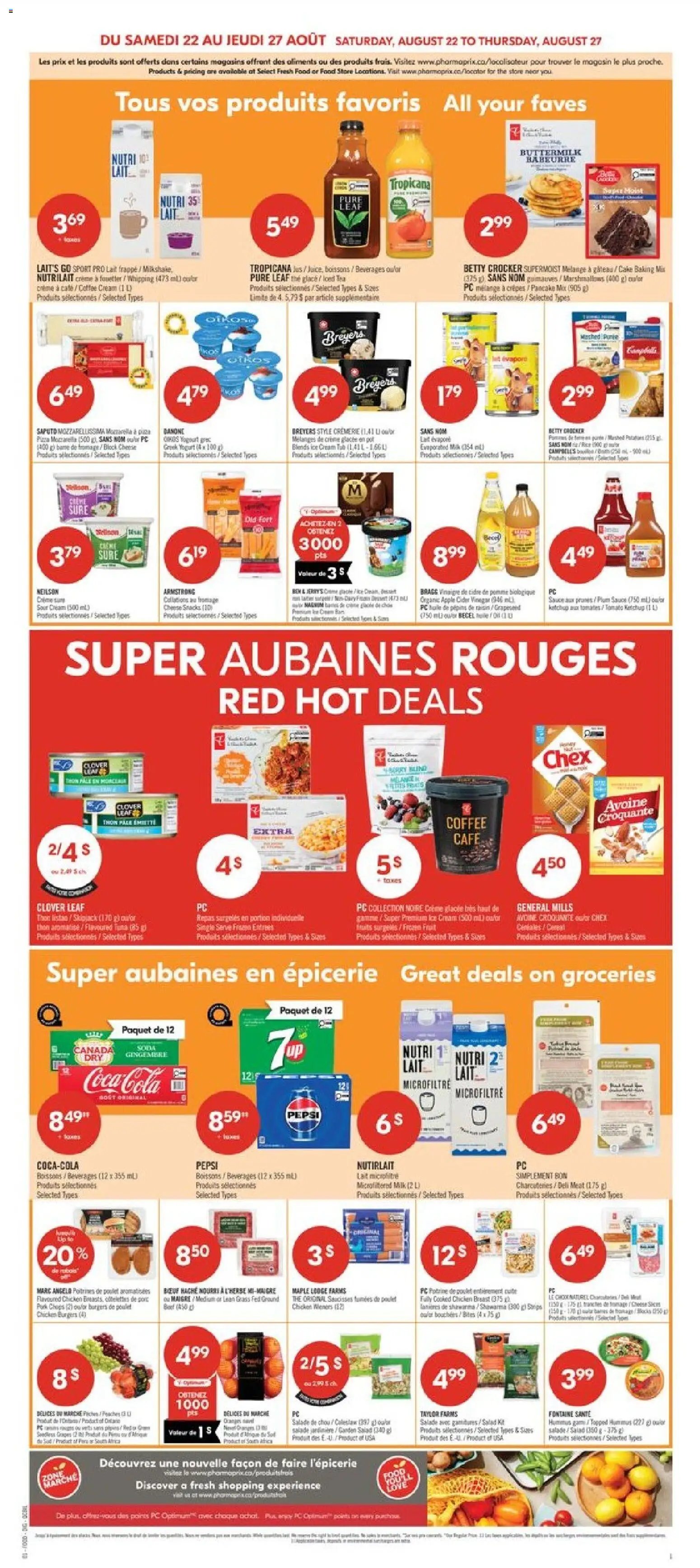 Pharmaprix weekly flyer / circulaire