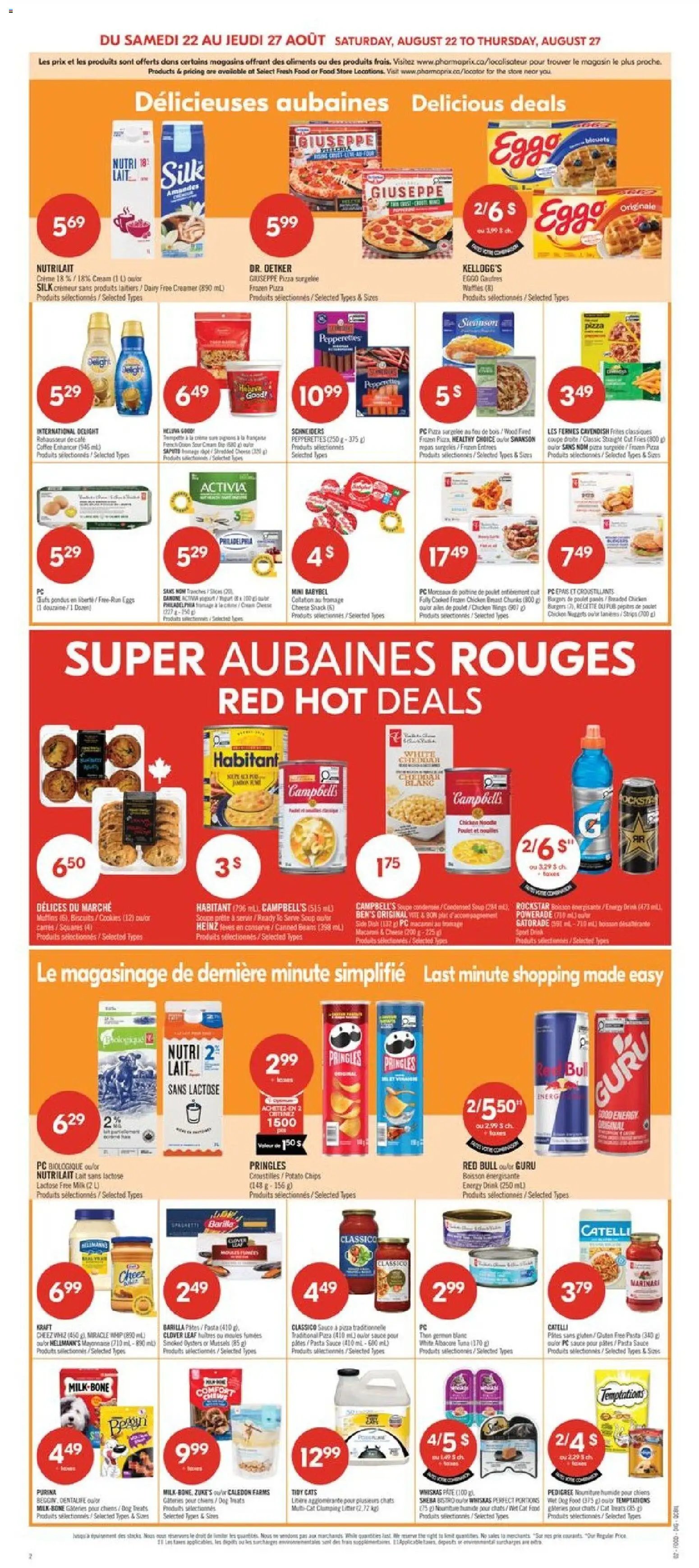 Pharmaprix weekly flyer / circulaire