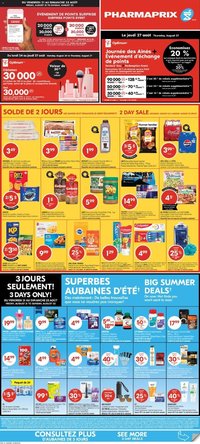 Pharmaprix weekly flyer / circulaire