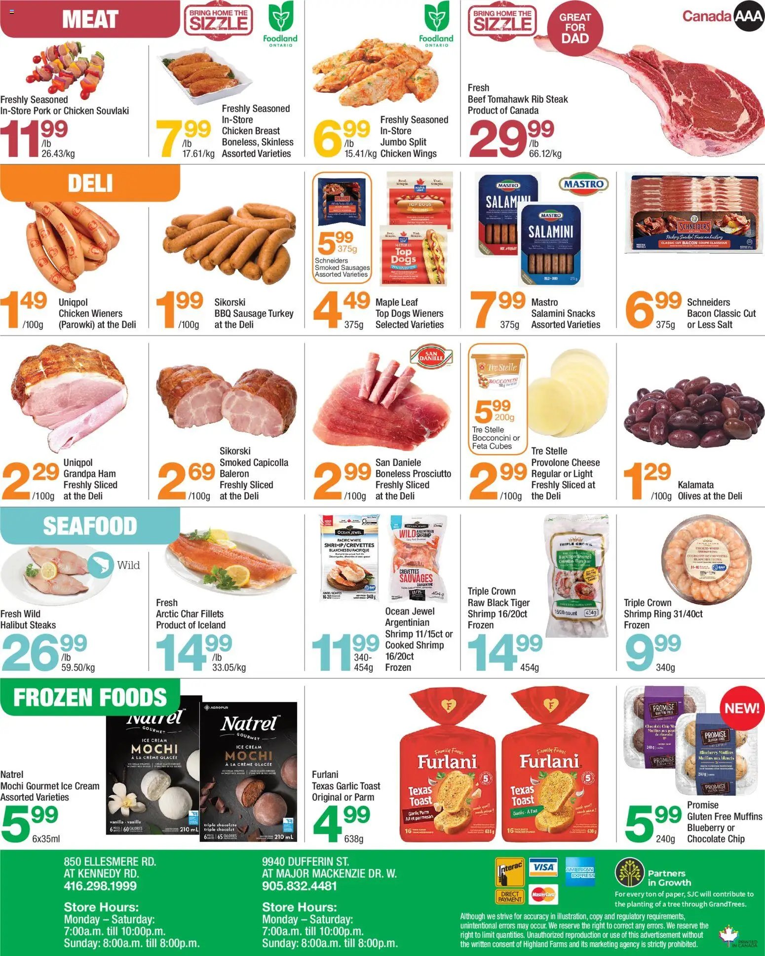 Highland Farms weekly flyer / circulaire