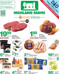 Highland Farms weekly flyer / circulaire