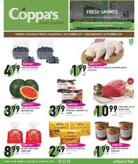 Coppas Fresh Market weekly flyer / circulaire