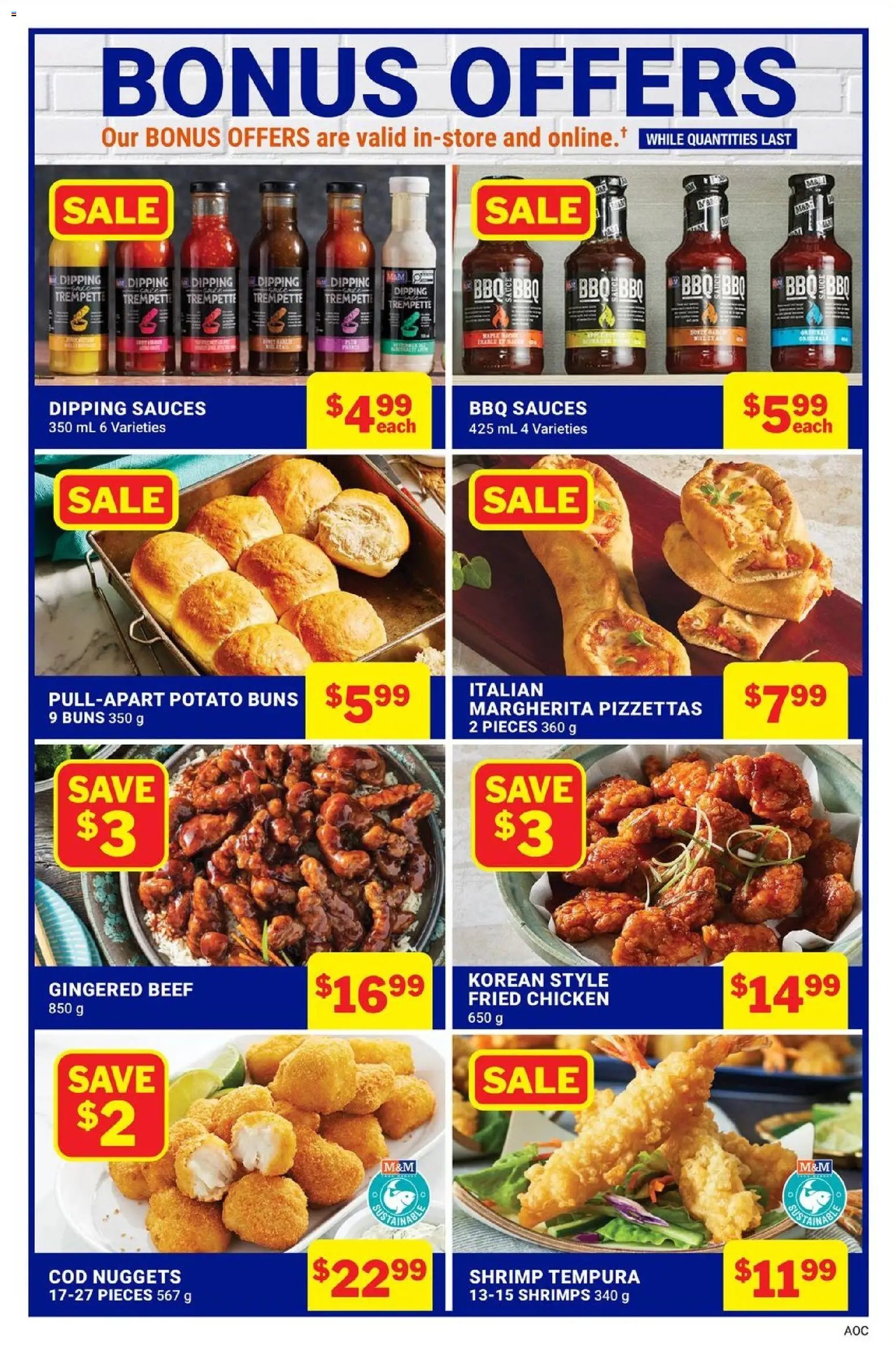 M&M Food Market weekly flyer / circulaire