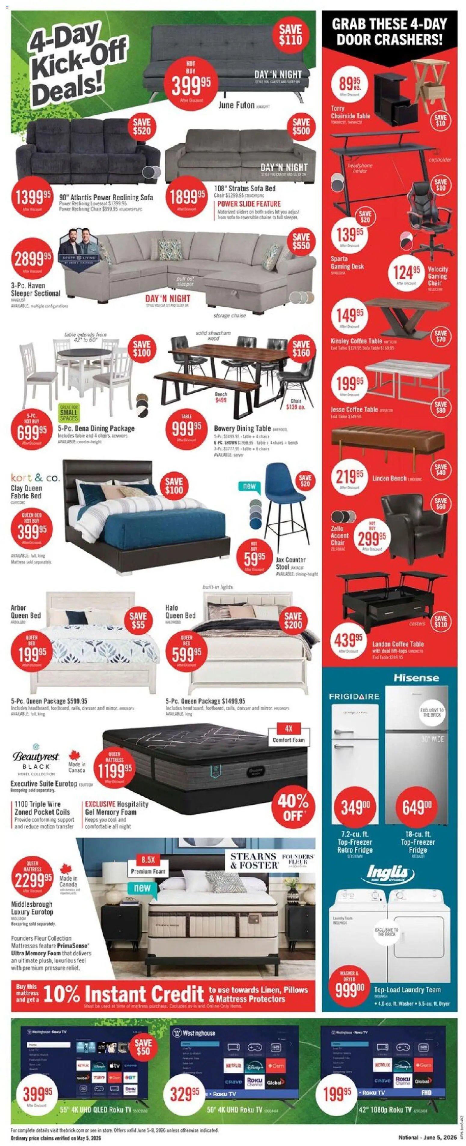 The Brick weekly flyer / circulaire