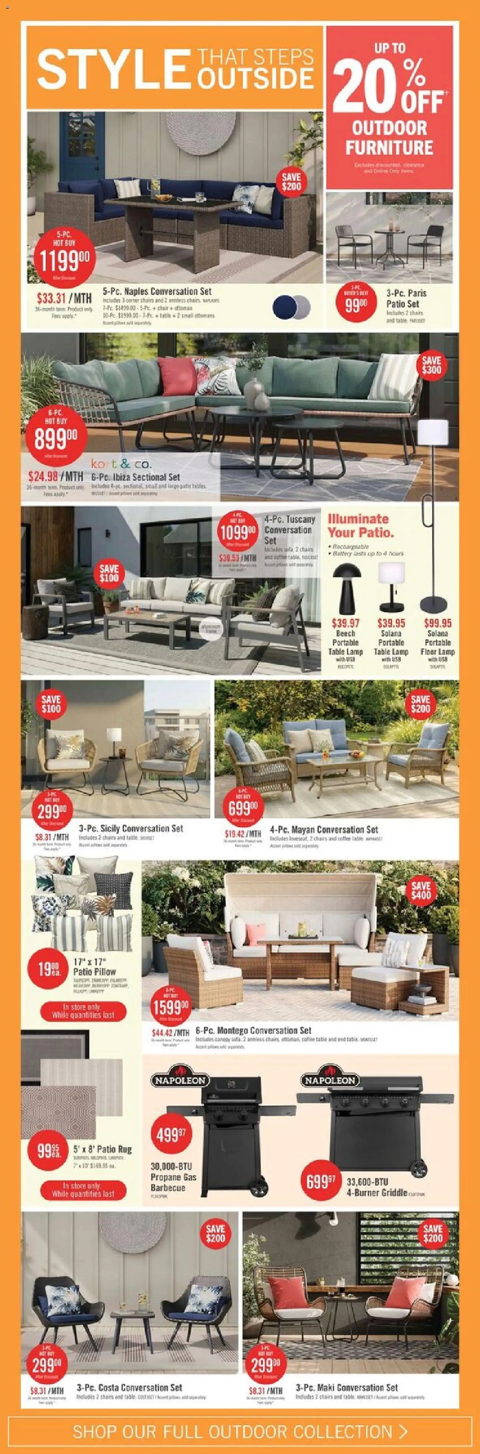 The Brick weekly flyer / circulaire