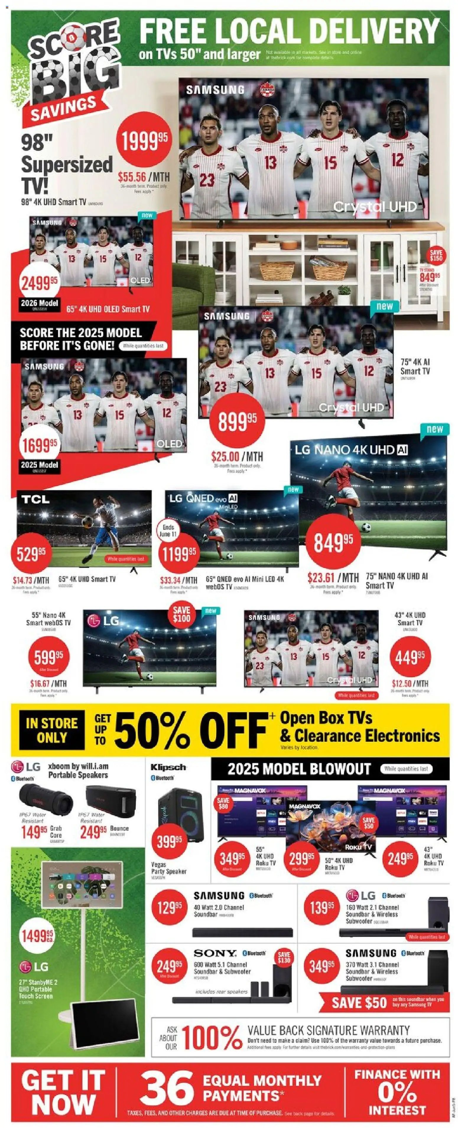The Brick weekly flyer / circulaire