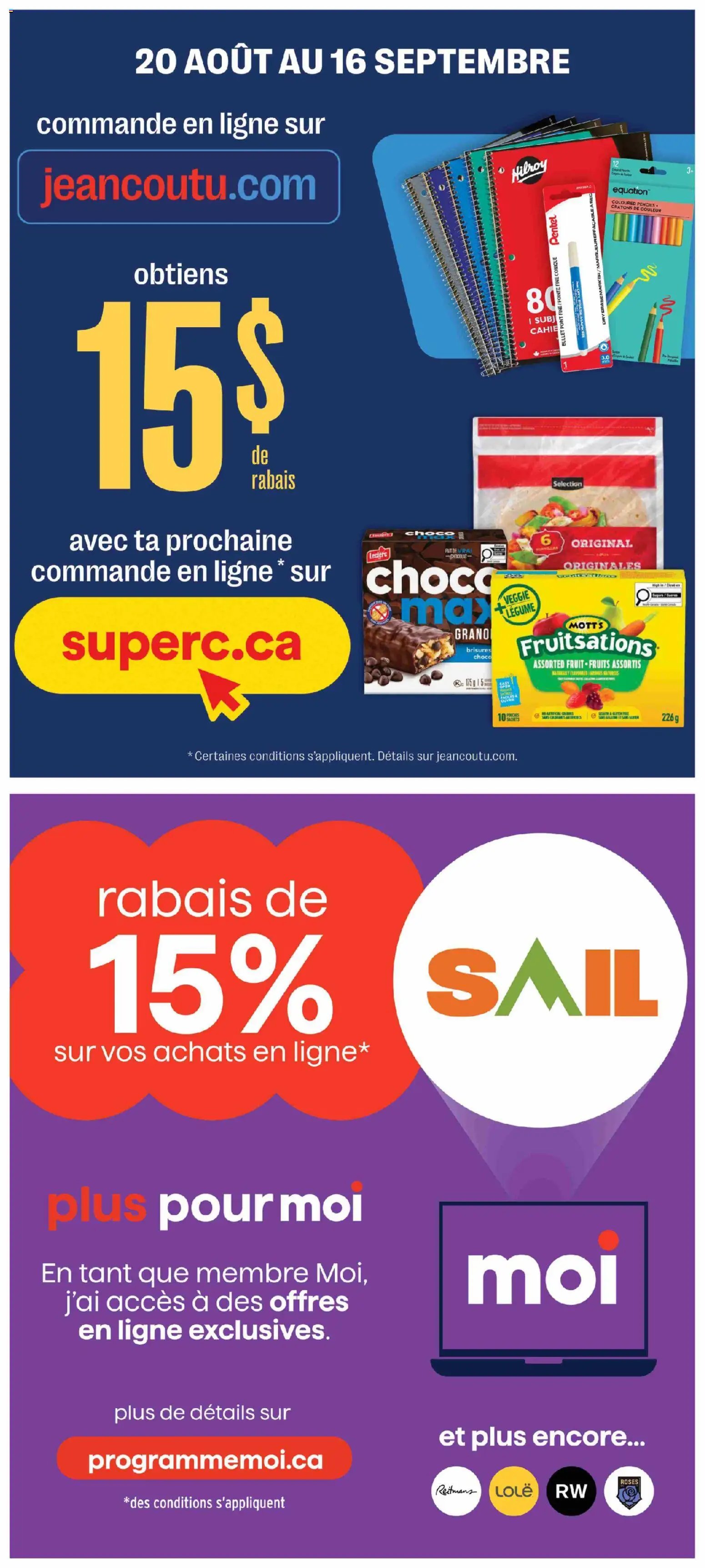 Jean Coutu circulaire