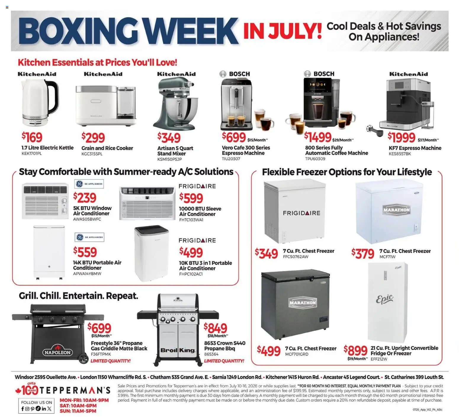 Tepperman's weekly flyer / circulaire