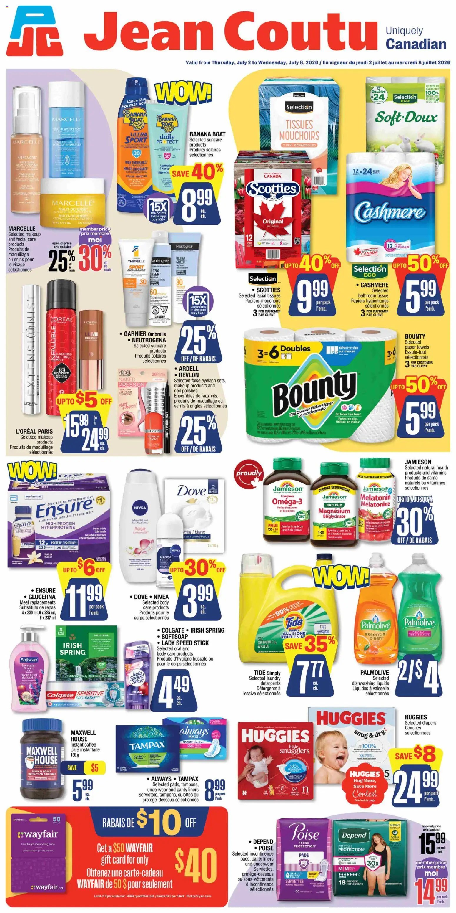 Jean Coutu weekly flyer