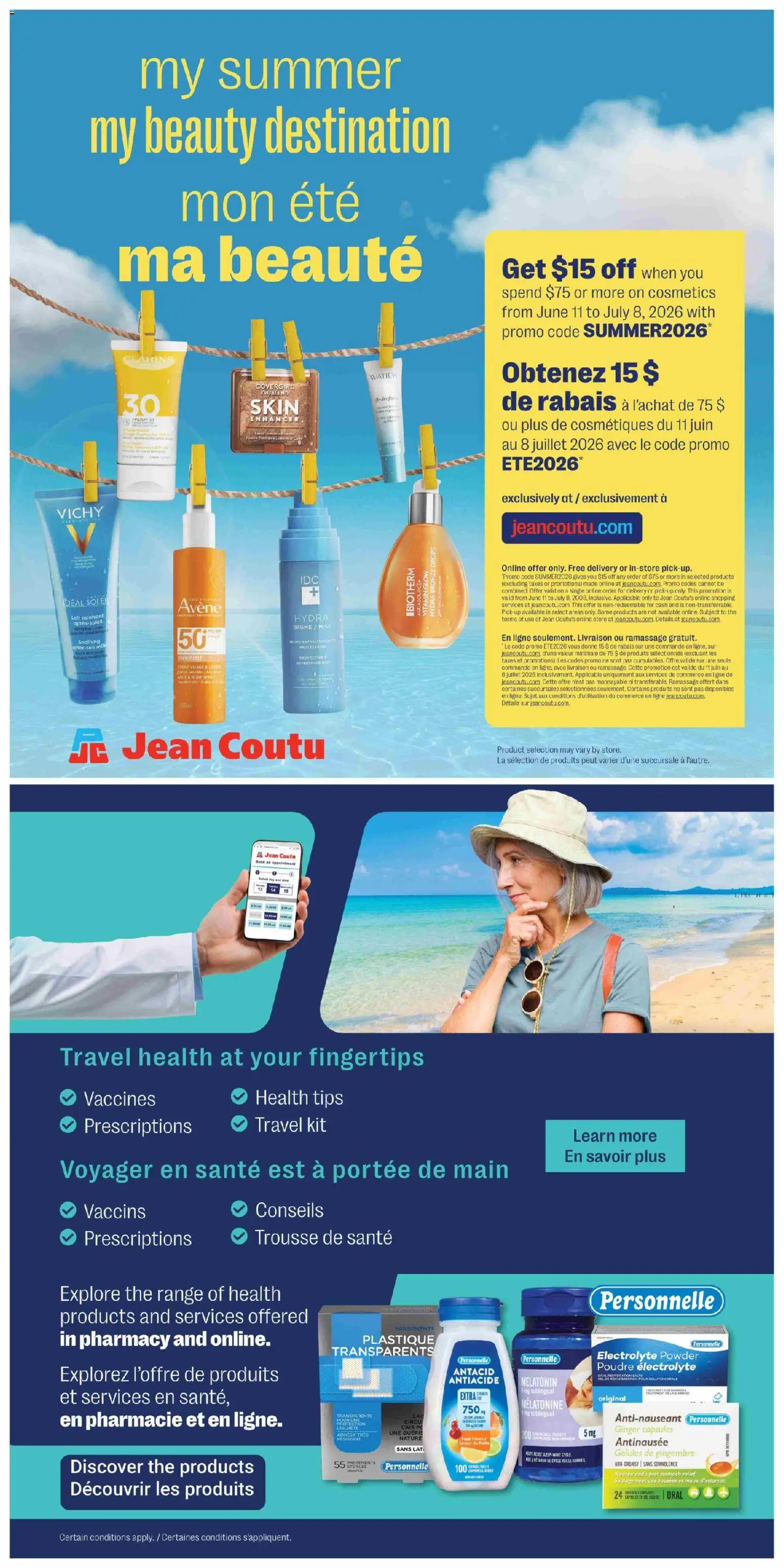 Jean Coutu weekly flyer