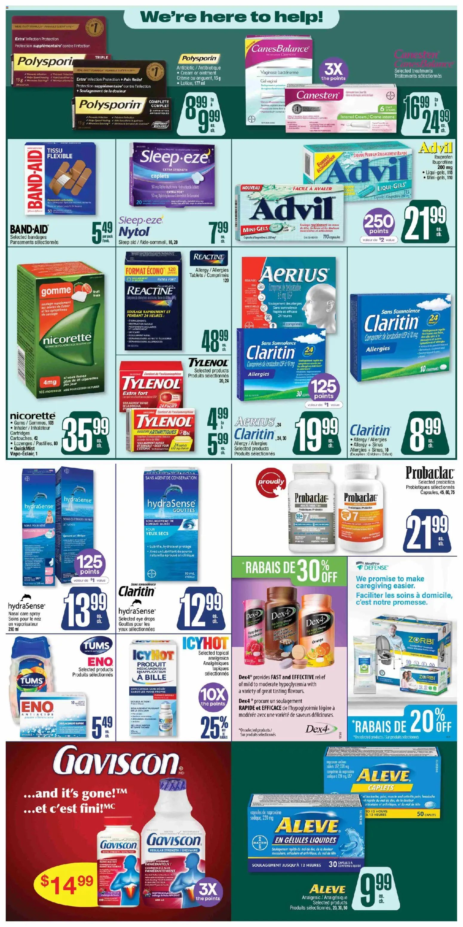 Jean Coutu weekly flyer