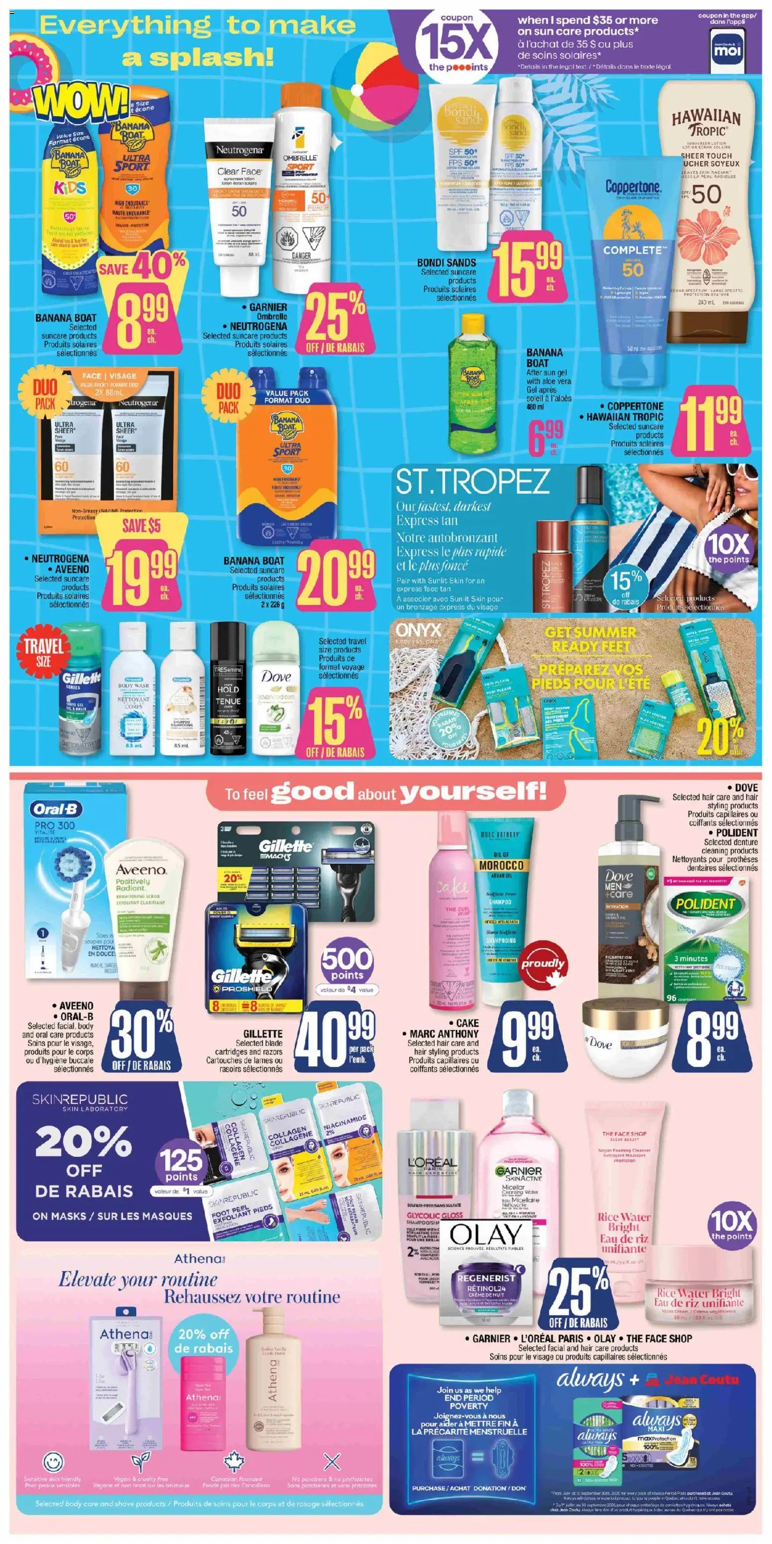 Jean Coutu weekly flyer