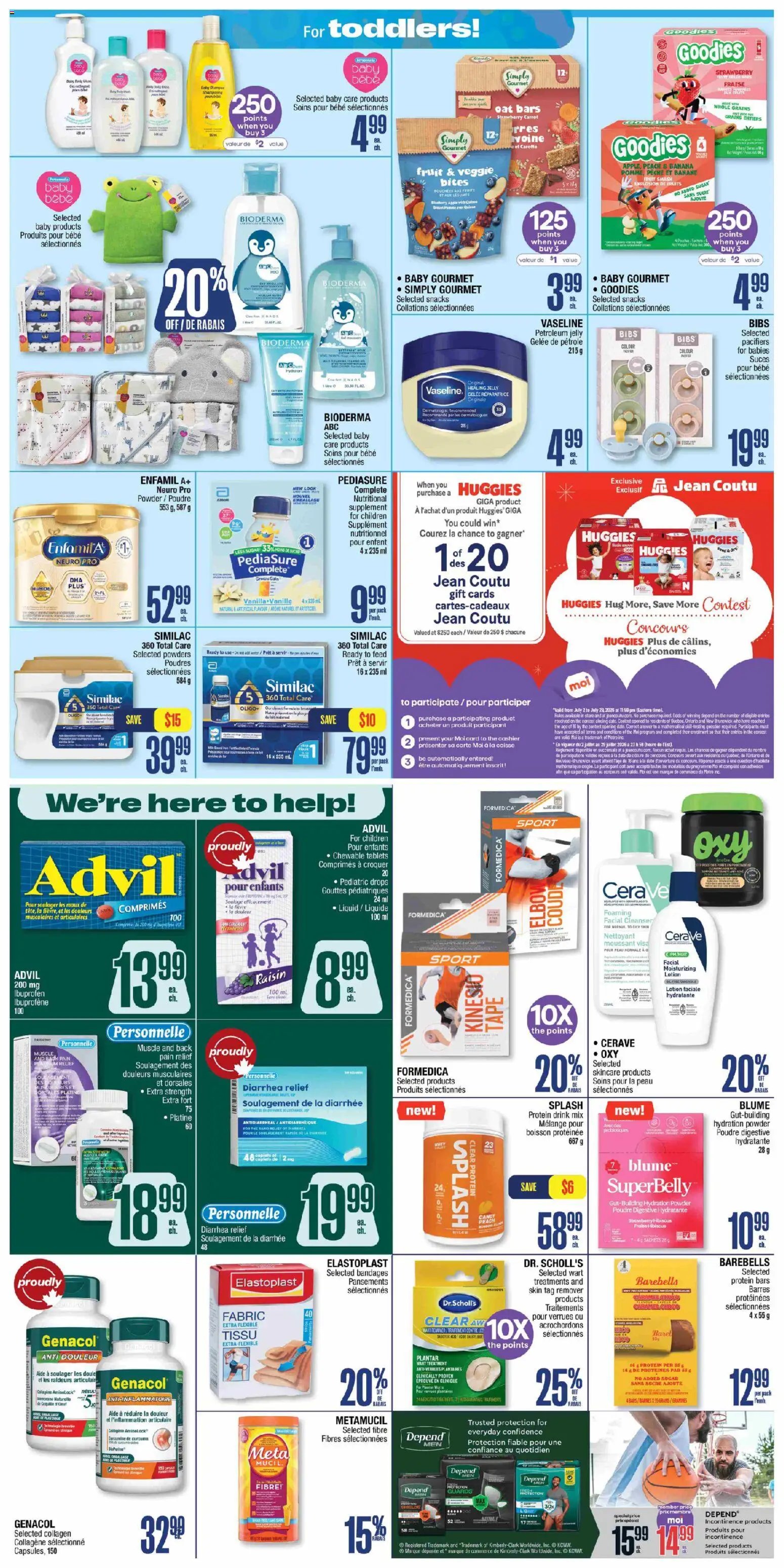 Jean Coutu weekly flyer