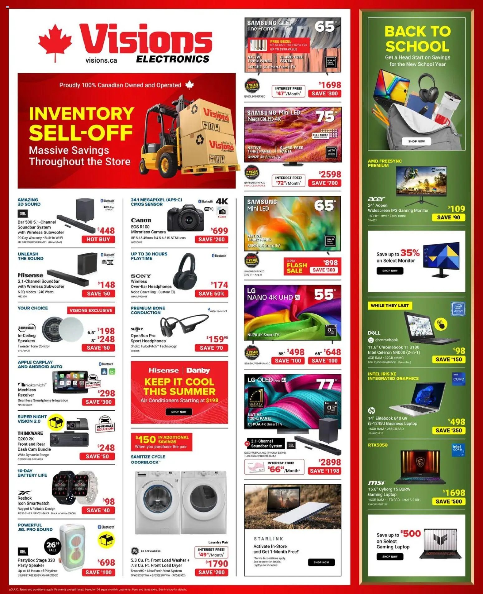 Visions weekly flyer / circulaire