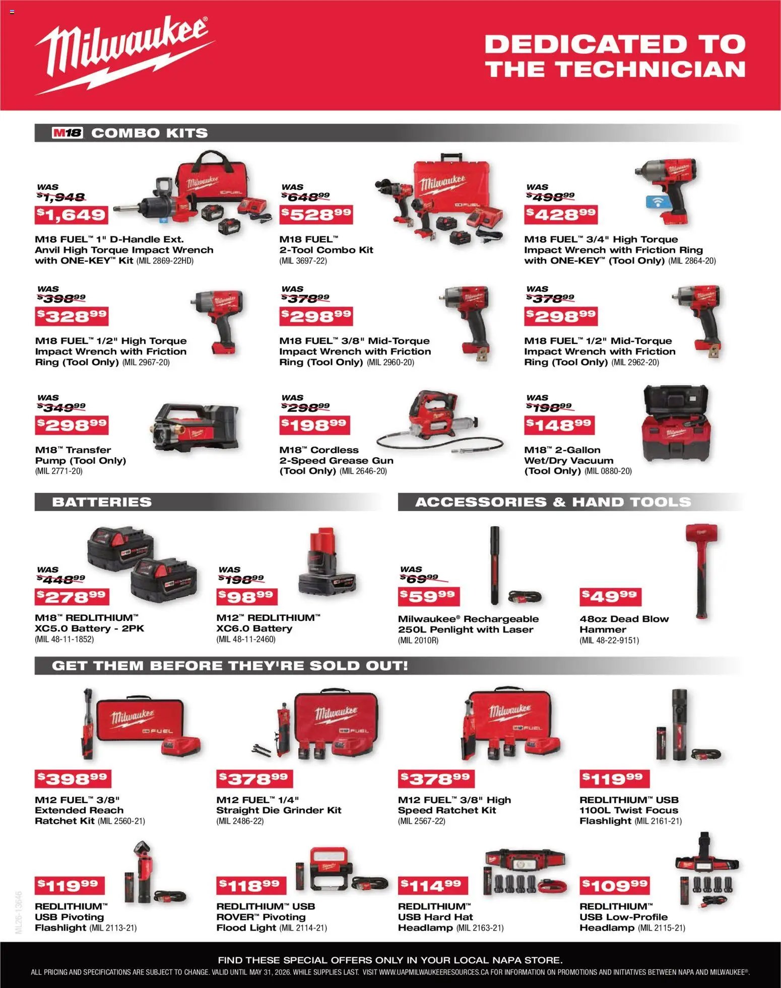 NAPA Auto Parts weekly flyer (2026-05-01 - 2026-05-31) | 6