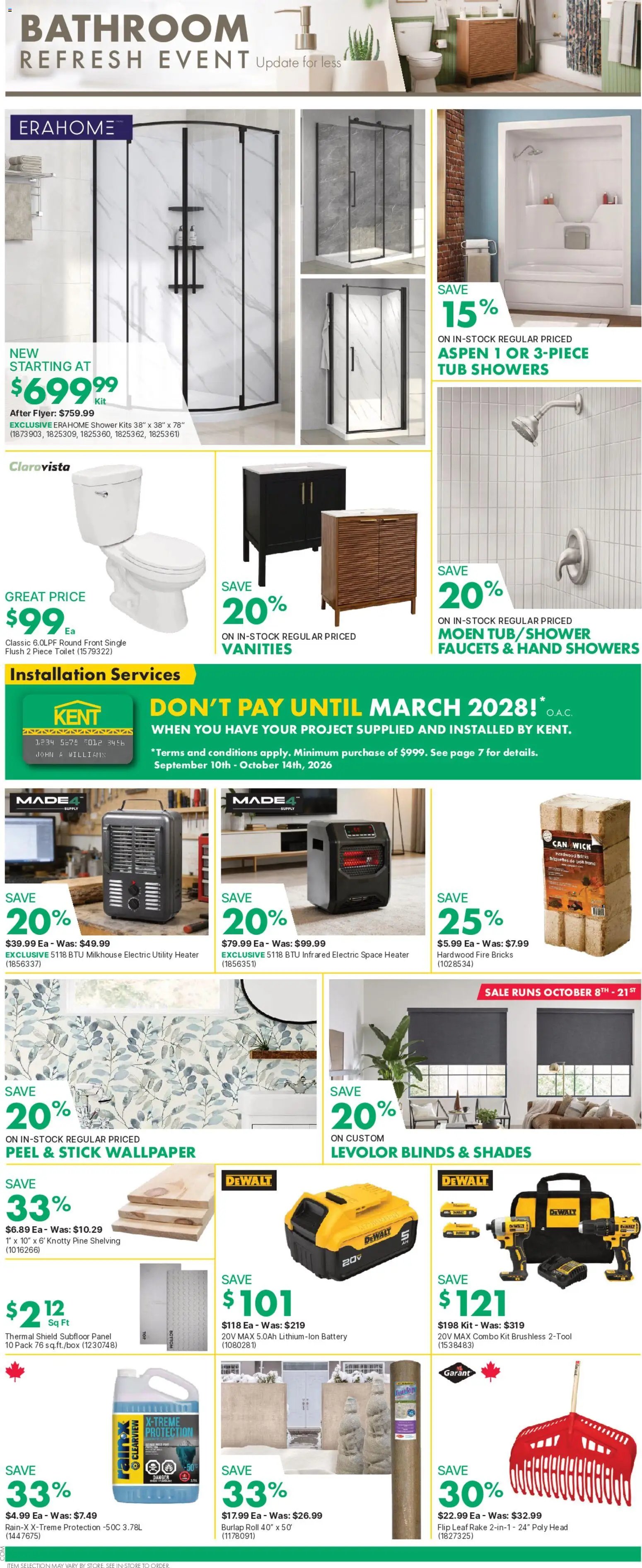 Kent weekly flyer / circulaire
