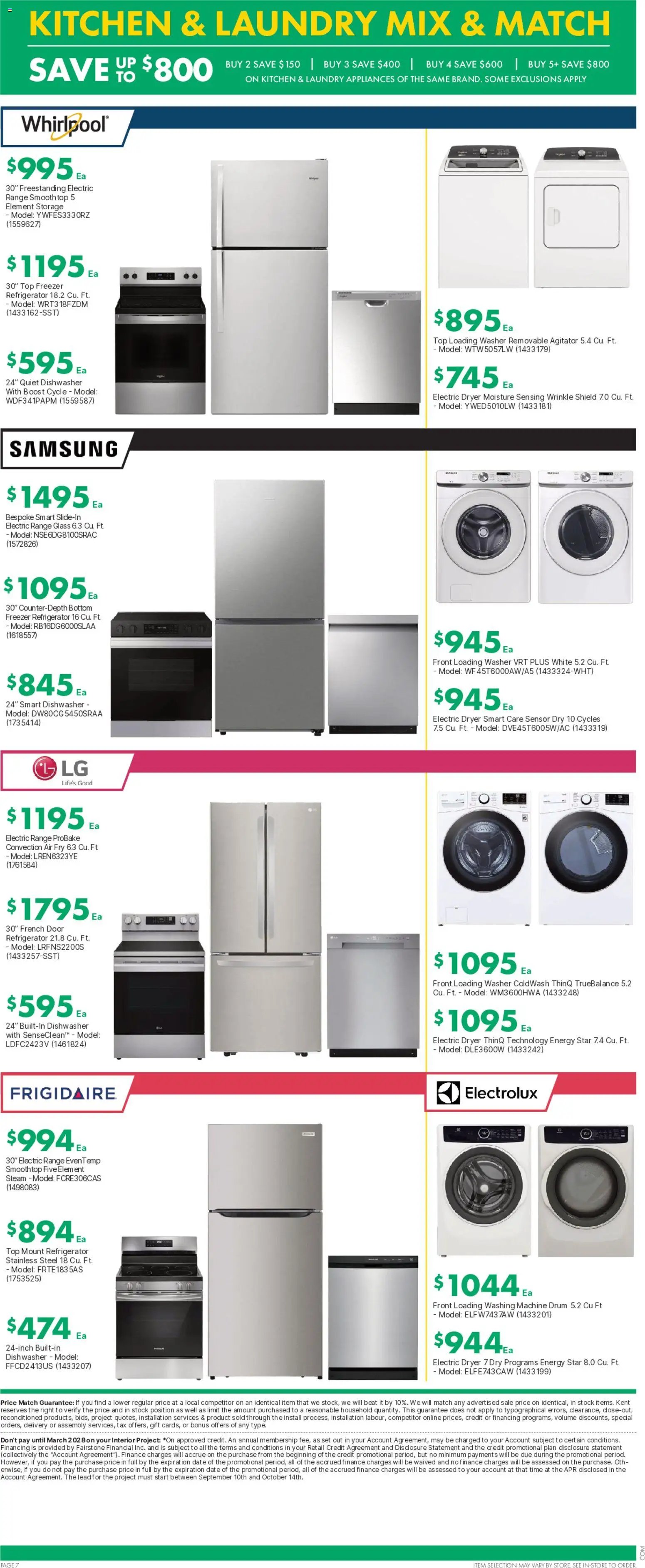 Kent weekly flyer / circulaire