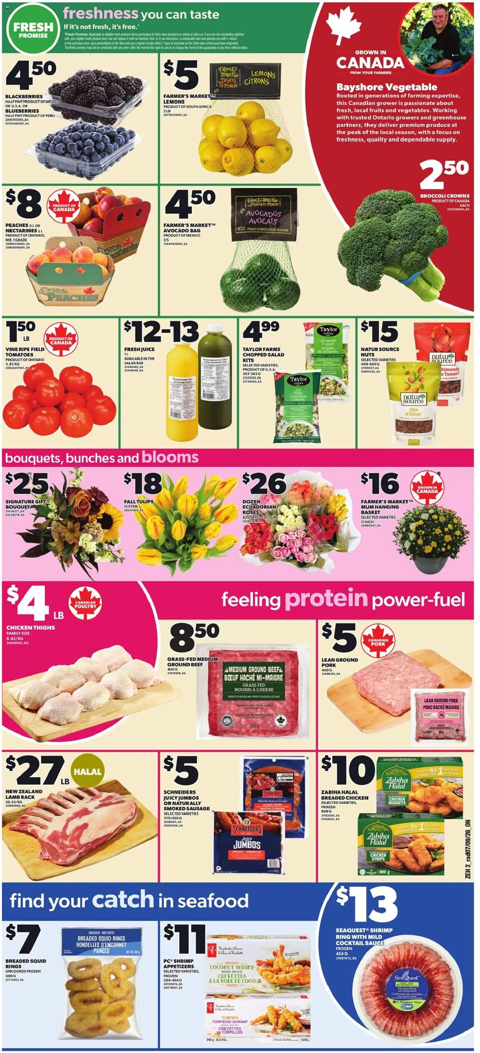 Zehrs weekly flyer / circulaire