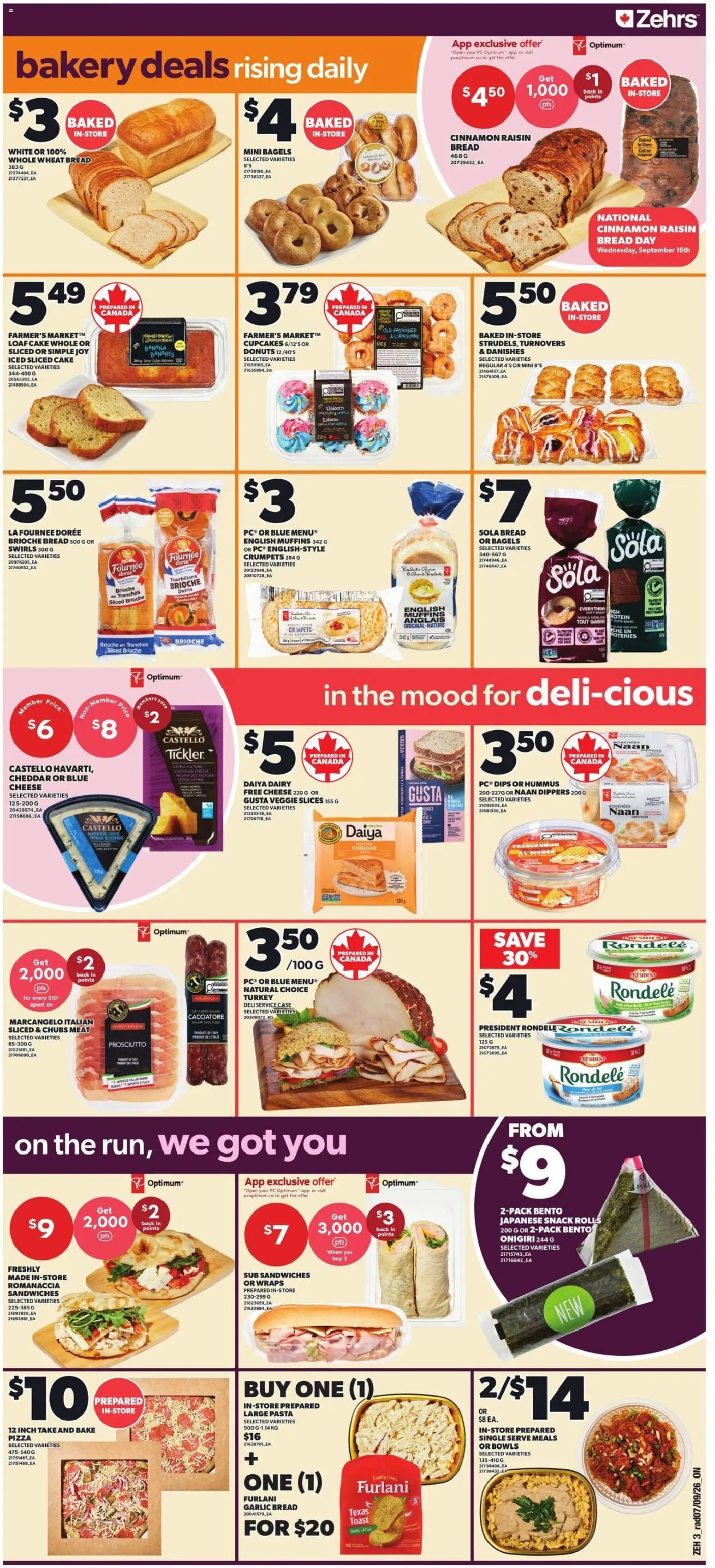 Zehrs weekly flyer / circulaire