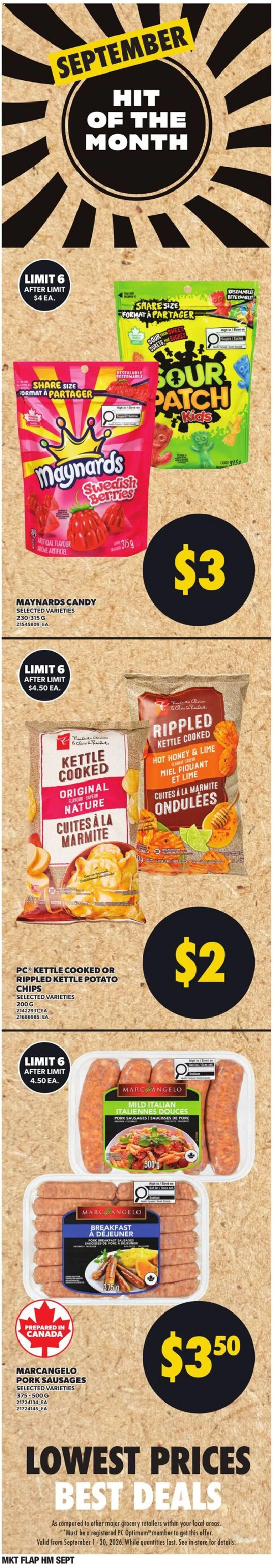 Zehrs weekly flyer / circulaire