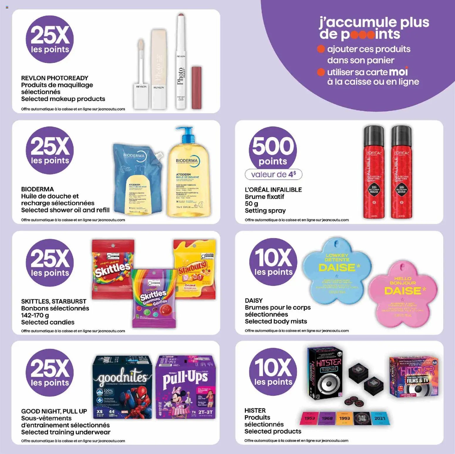 Jean Coutu flyer - Booklet MOI