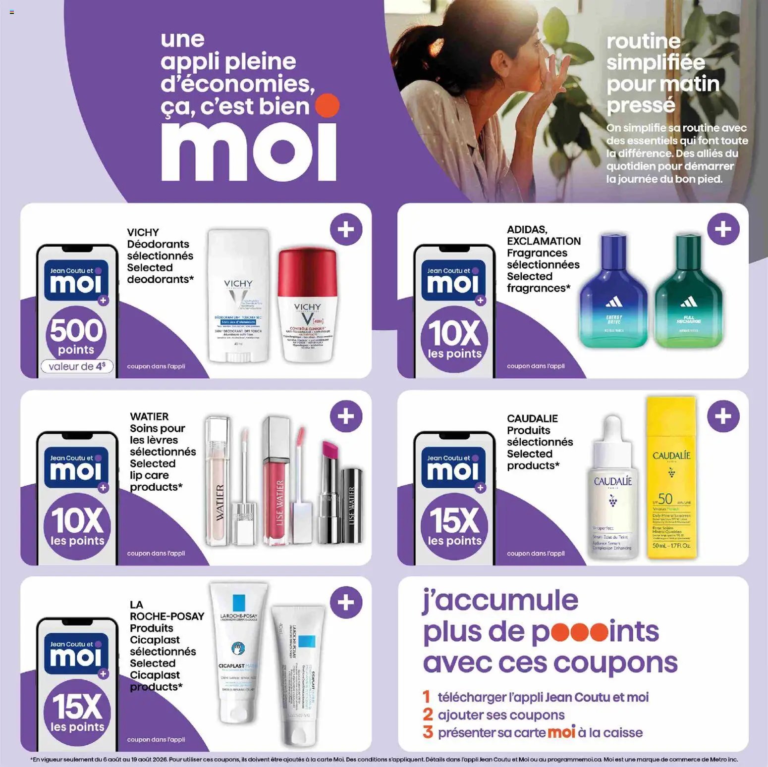 Jean Coutu flyer - Booklet MOI
