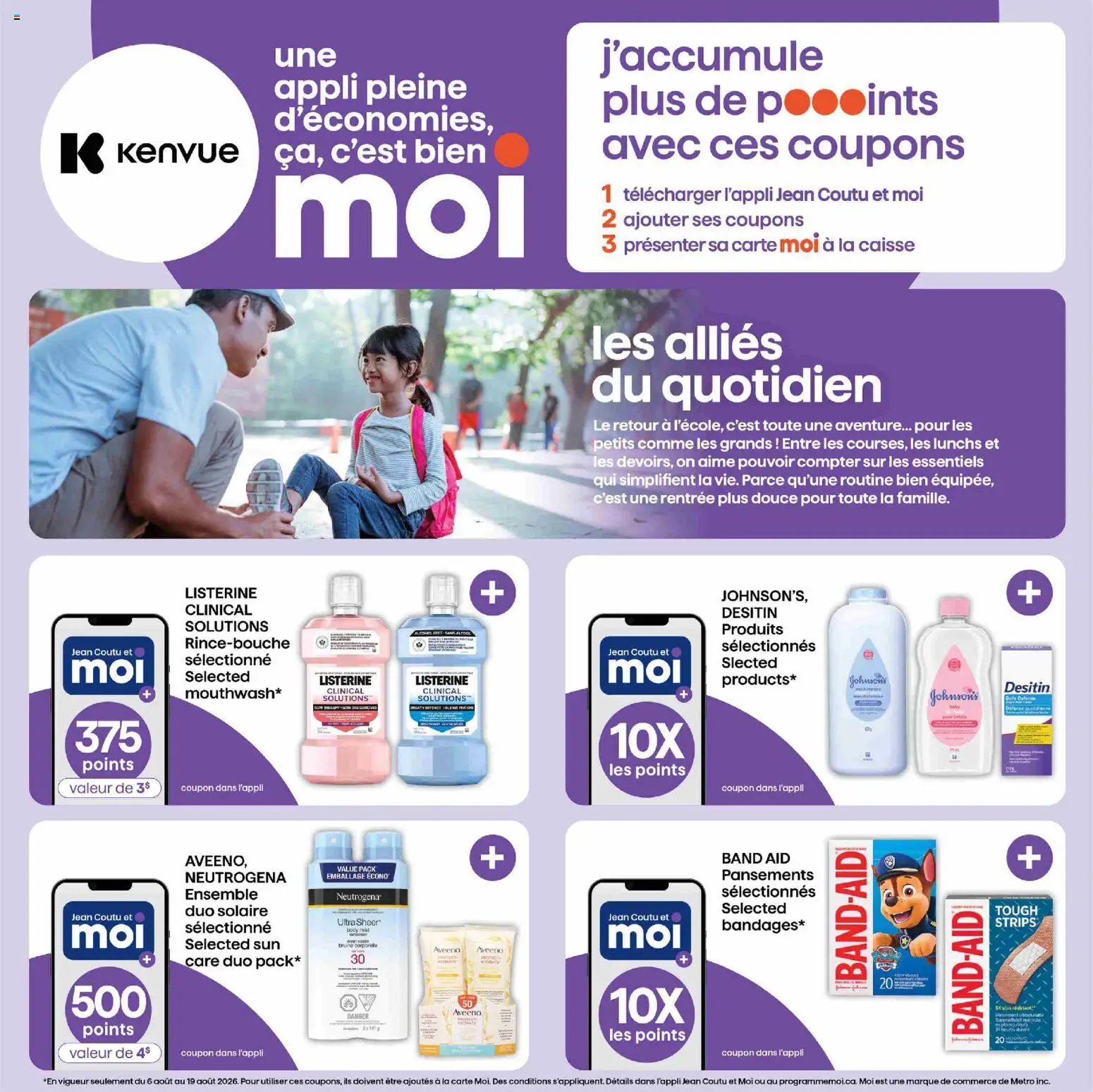 Jean Coutu flyer - Booklet MOI