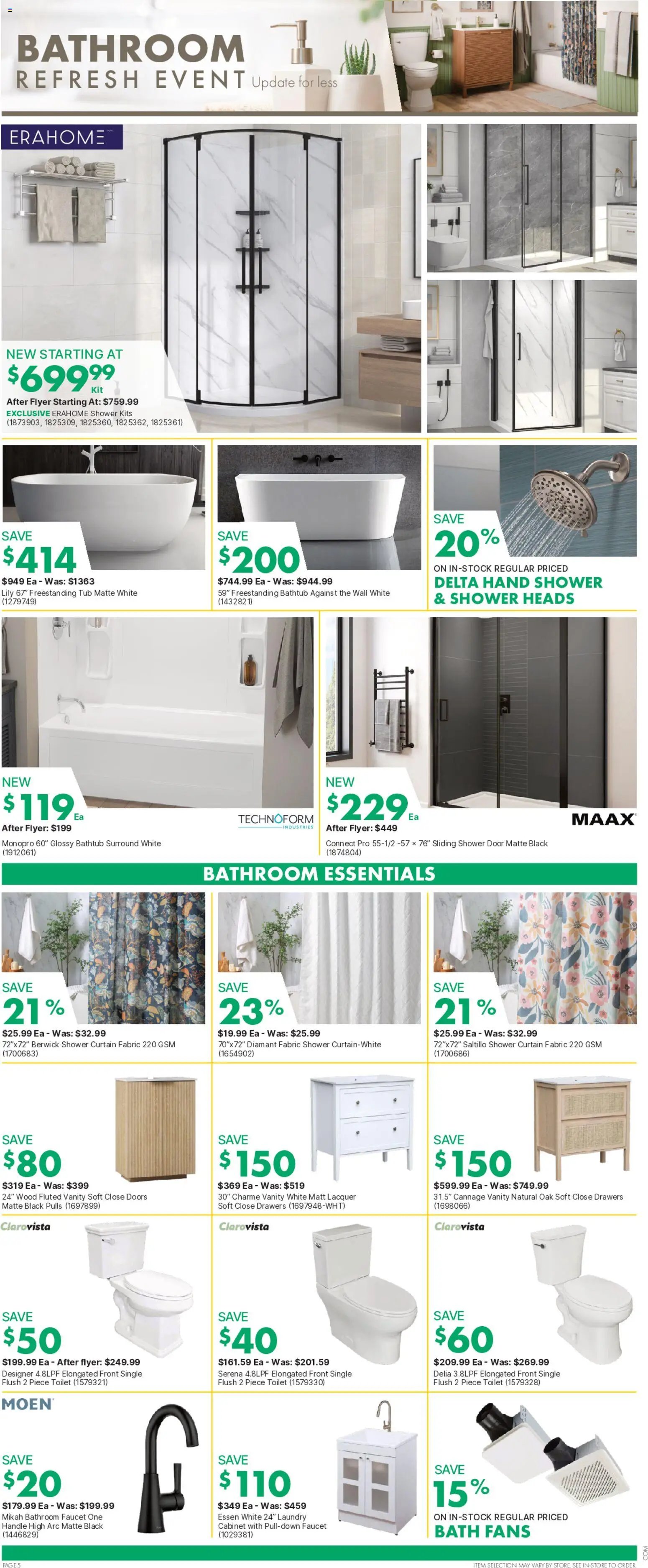 Kent weekly flyer / circulaire