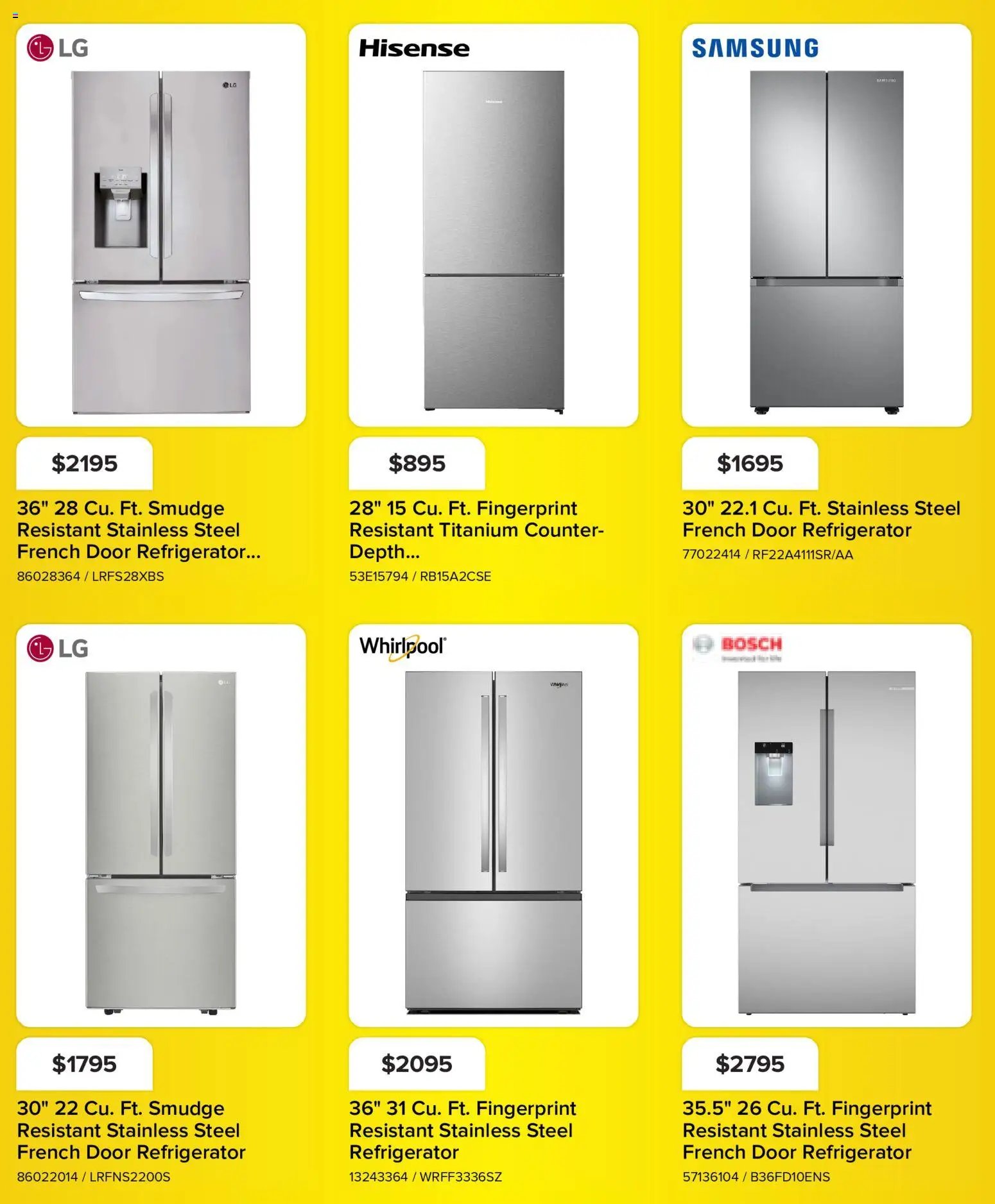 Leon's flyer - BBFL Appliances