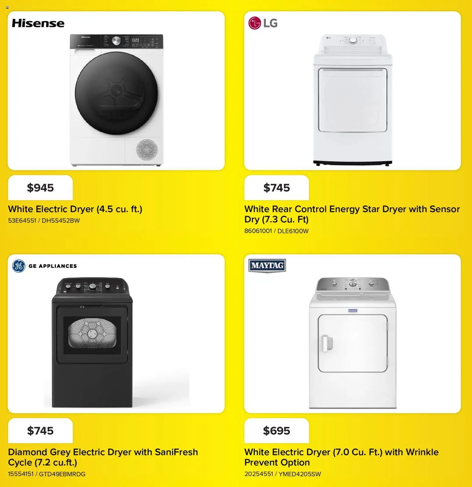 Leon's flyer - BBFL Appliances