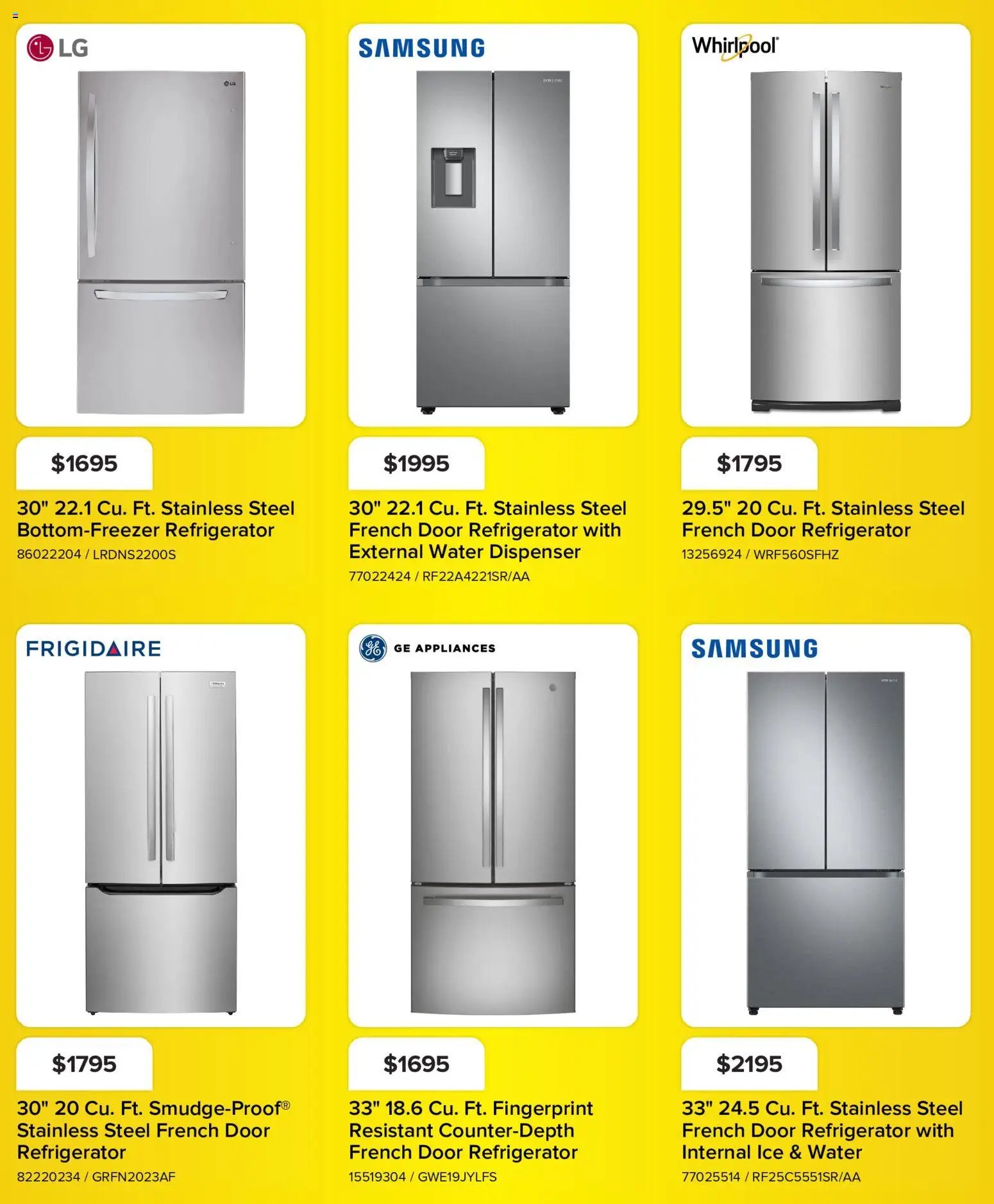 Leon's flyer - BBFL Appliances