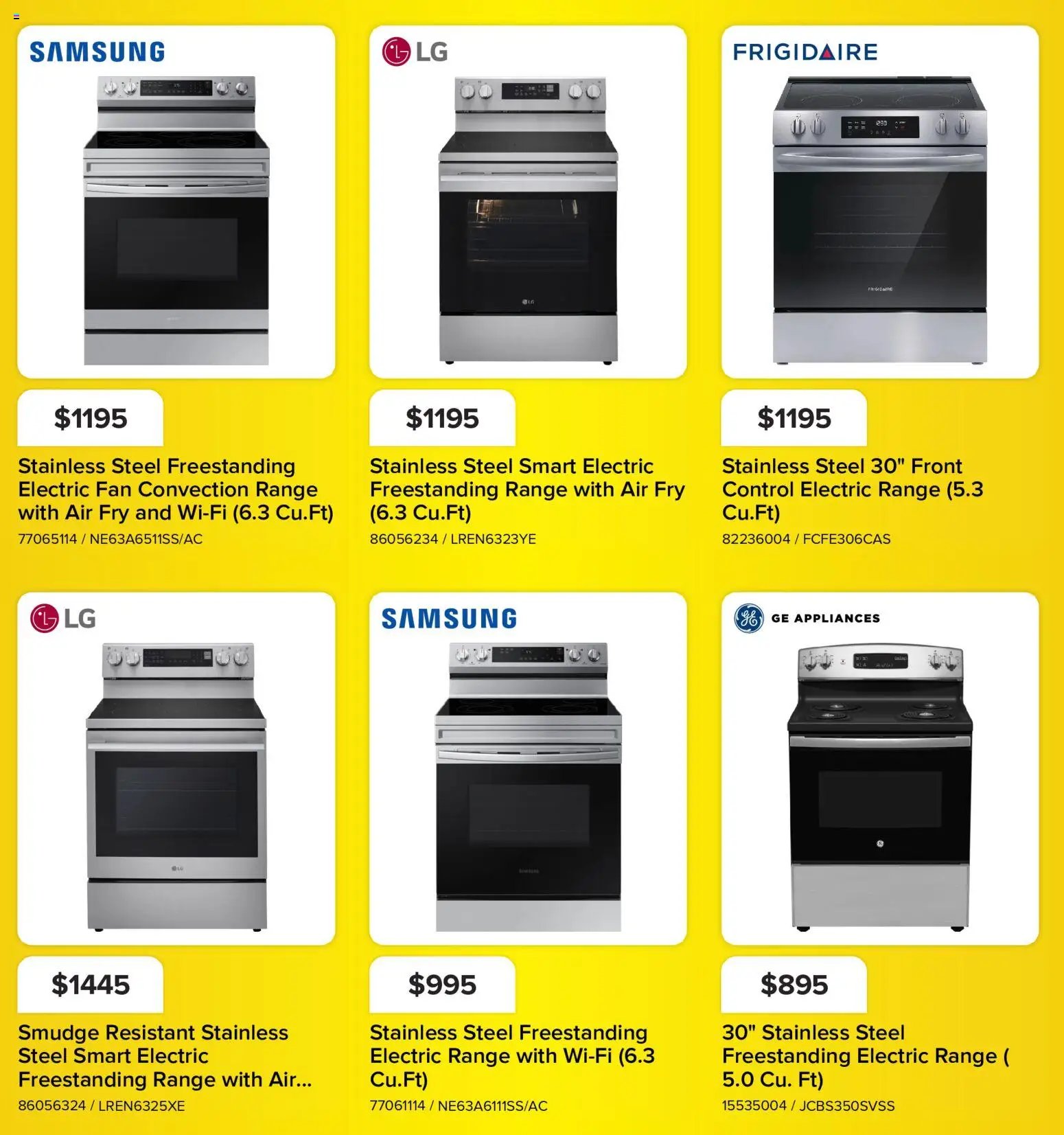 Leon's flyer - BBFL Appliances
